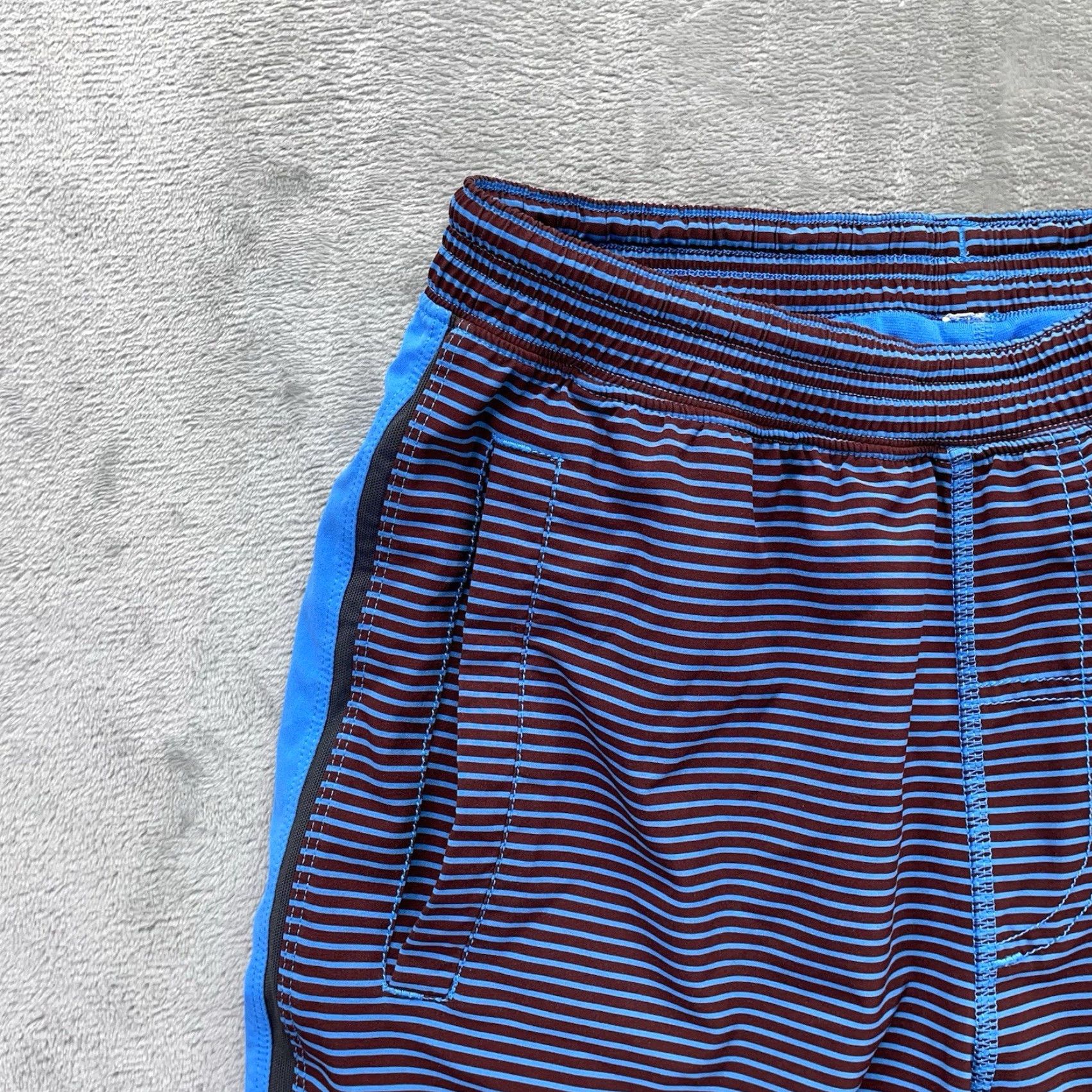 Lululemon Lululemon Shorts Athletic Men S Pace Breaker Run Gym Performance Lined Training 8" Inseam 8" Multicolor Polyester Blend Pocket Size US 26 / EU 42 - 6 Thumbnail
