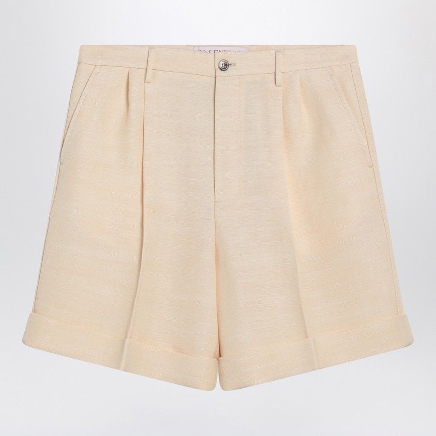 o1d2blof1025 Bottom Shorts in Beige