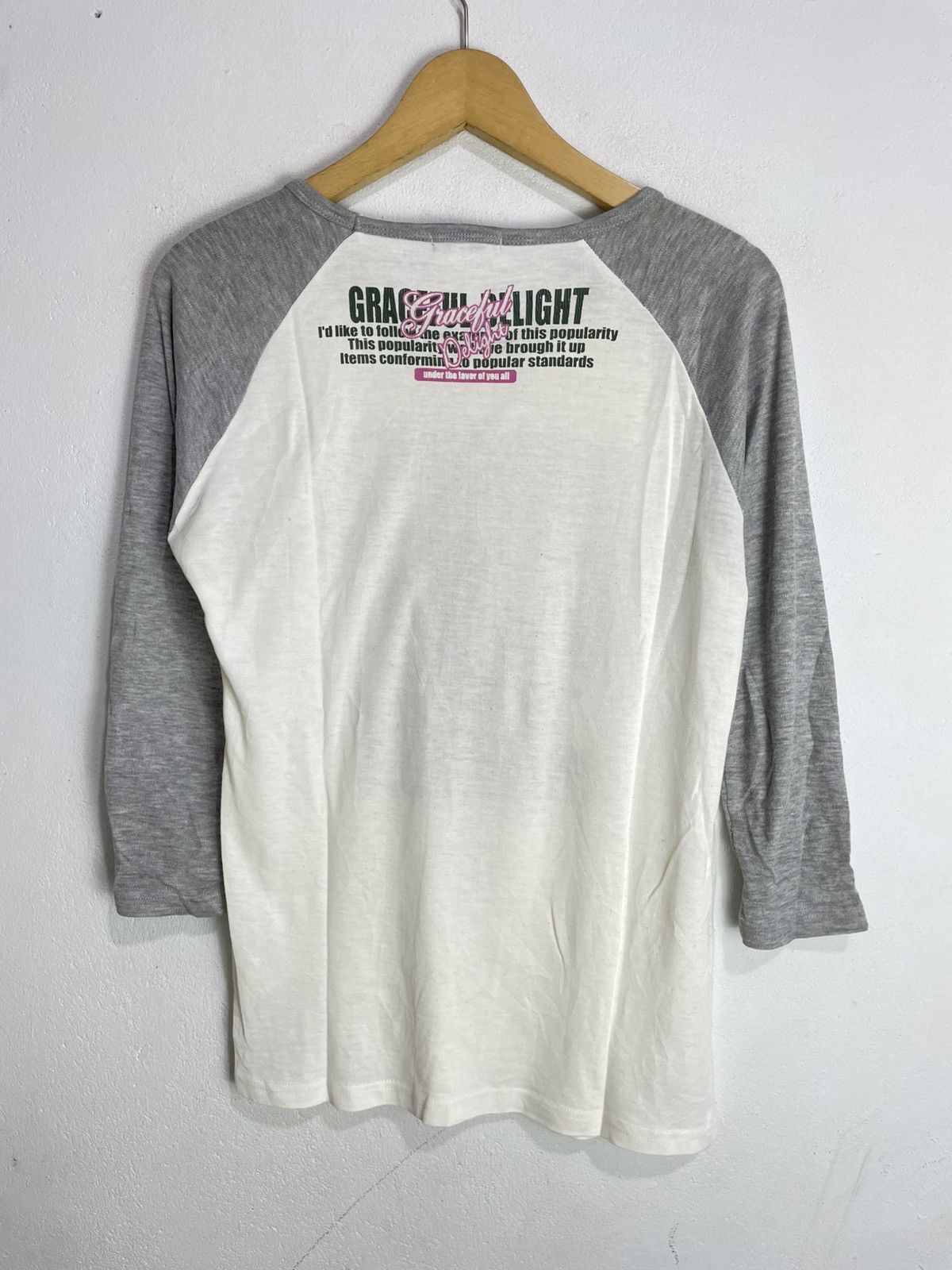 Hysteric Glamour Pinktrash Poem Tshirt two Tone Size S / US 4 / IT 40 - 2 Thumbnail