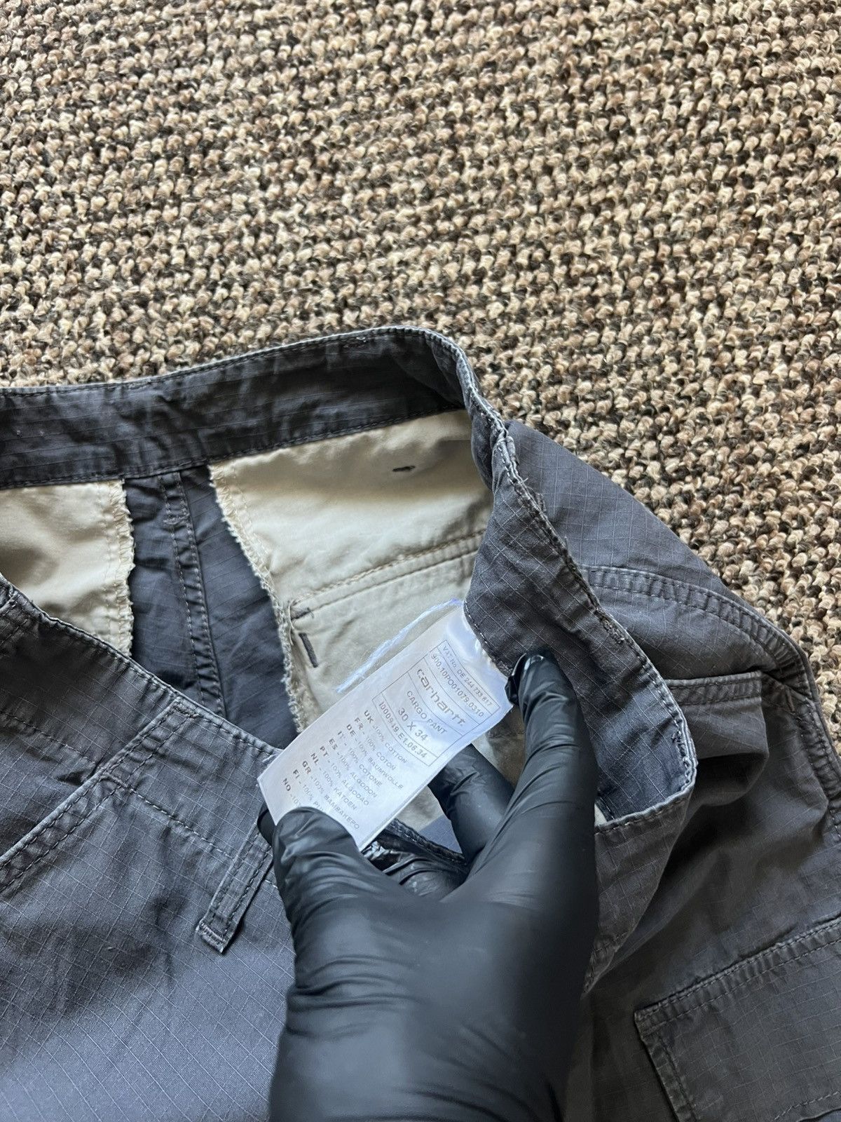 Carhartt Carhartt WIP Cargo Regular Pants Wide Baggy Vintage Military Size US 34 / EU 50 - 7 Thumbnail