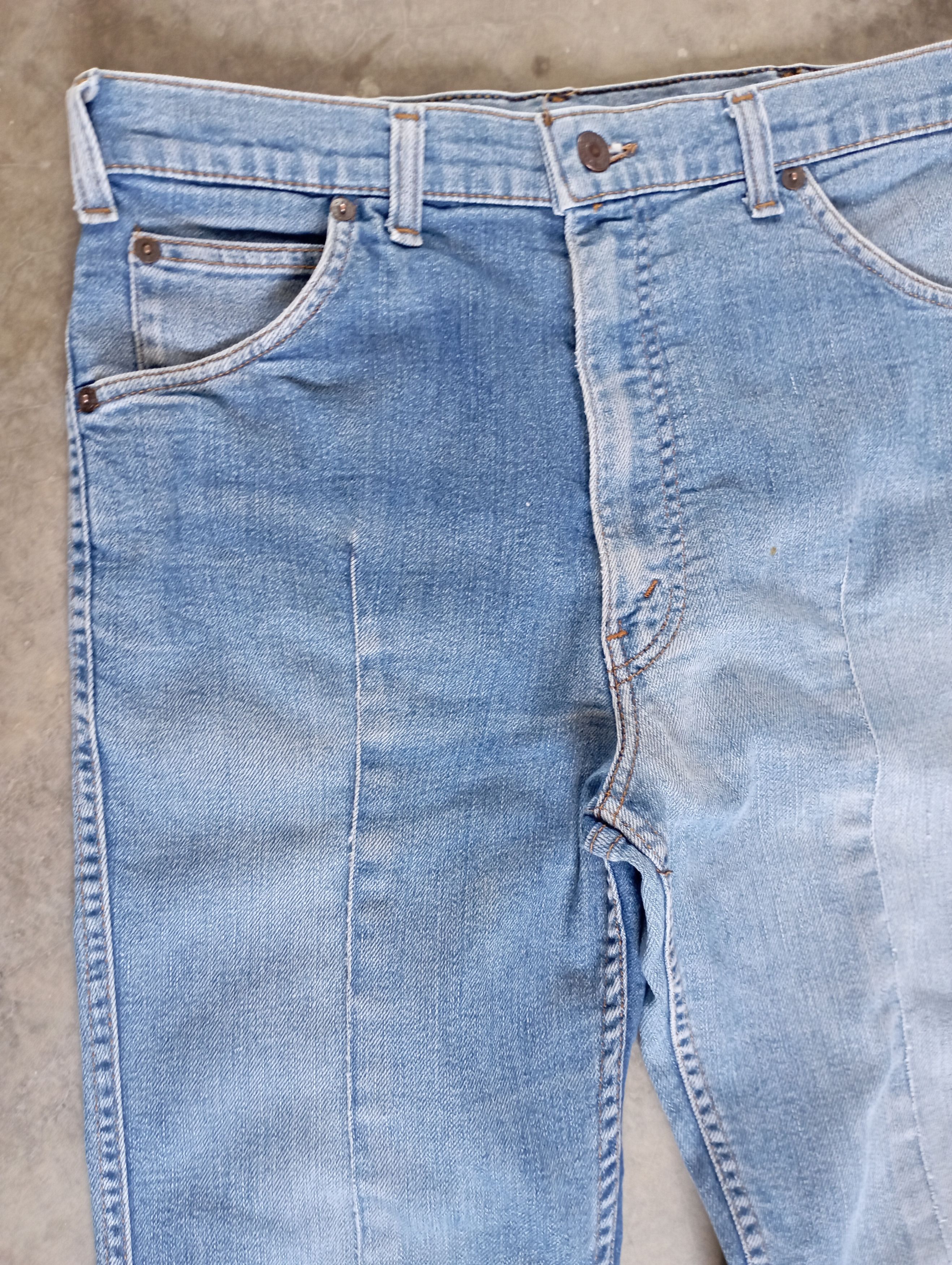 Levi's Flare Jeans Vintage 70's Levi's Movin On BootCut Jeans Size US 32 / EU 48 - 8 Thumbnail