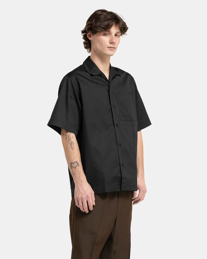 OAMC o1y0225 Solid Color Shirt in Black Size US L / EU 52-54 / 3 - 2 Thumbnail