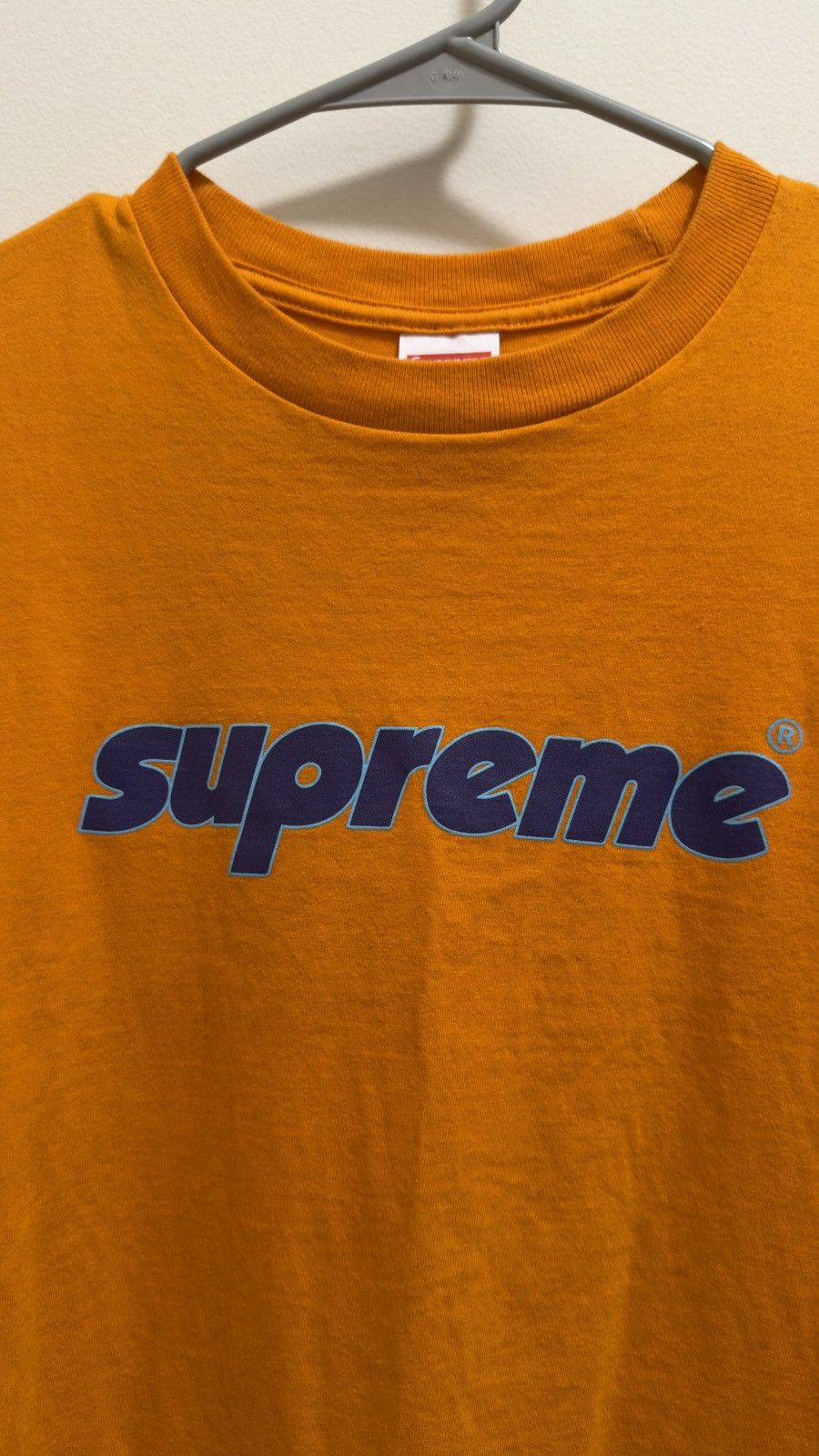 Supreme Vintage Orange Supreme T-shirt Size US S / EU 44-46 / 1 - 2 Thumbnail
