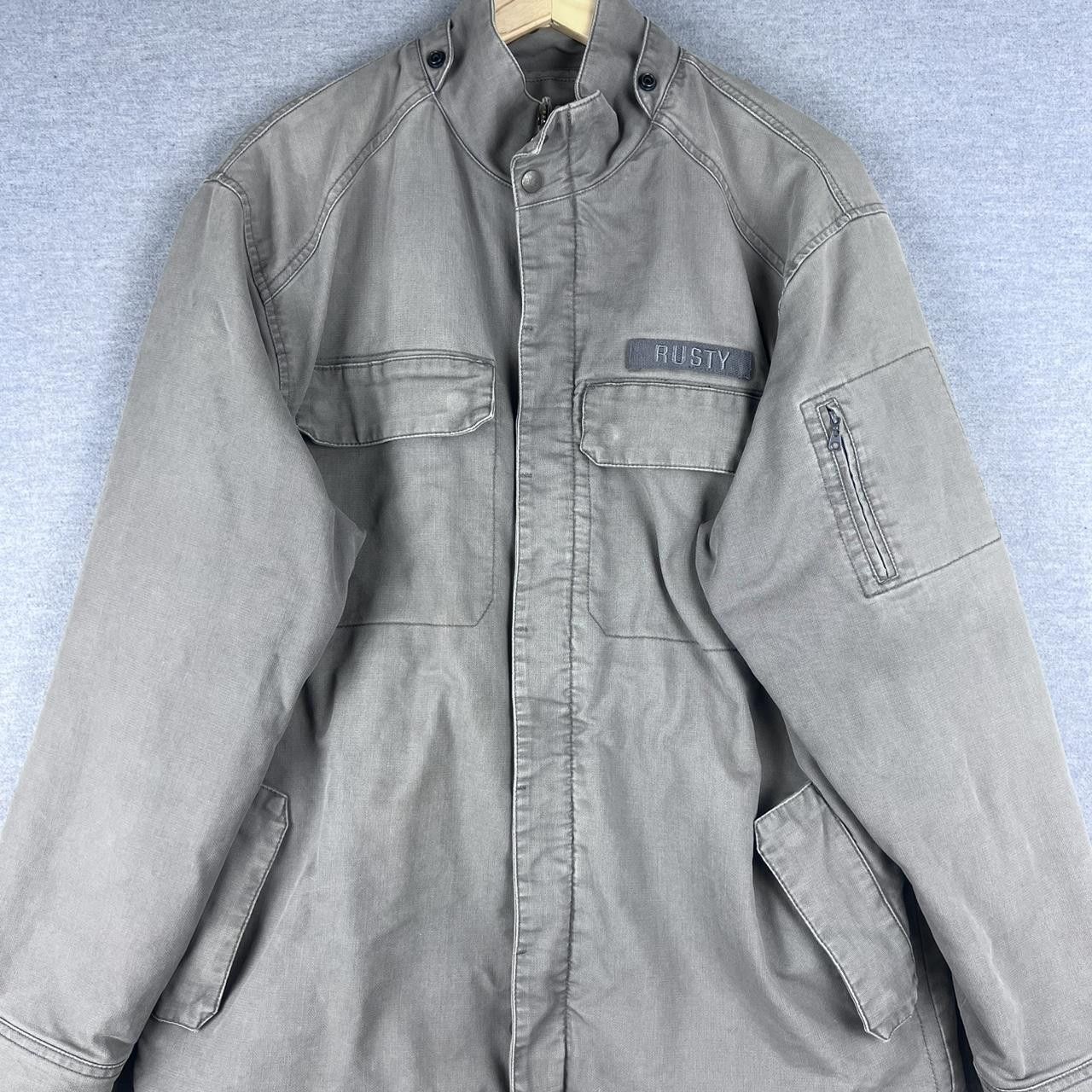 Rusty Vintage Rusty Surfboards Brand Jacket Size L Military Style Size US L / EU 52-54 / 3 - 2 Thumbnail
