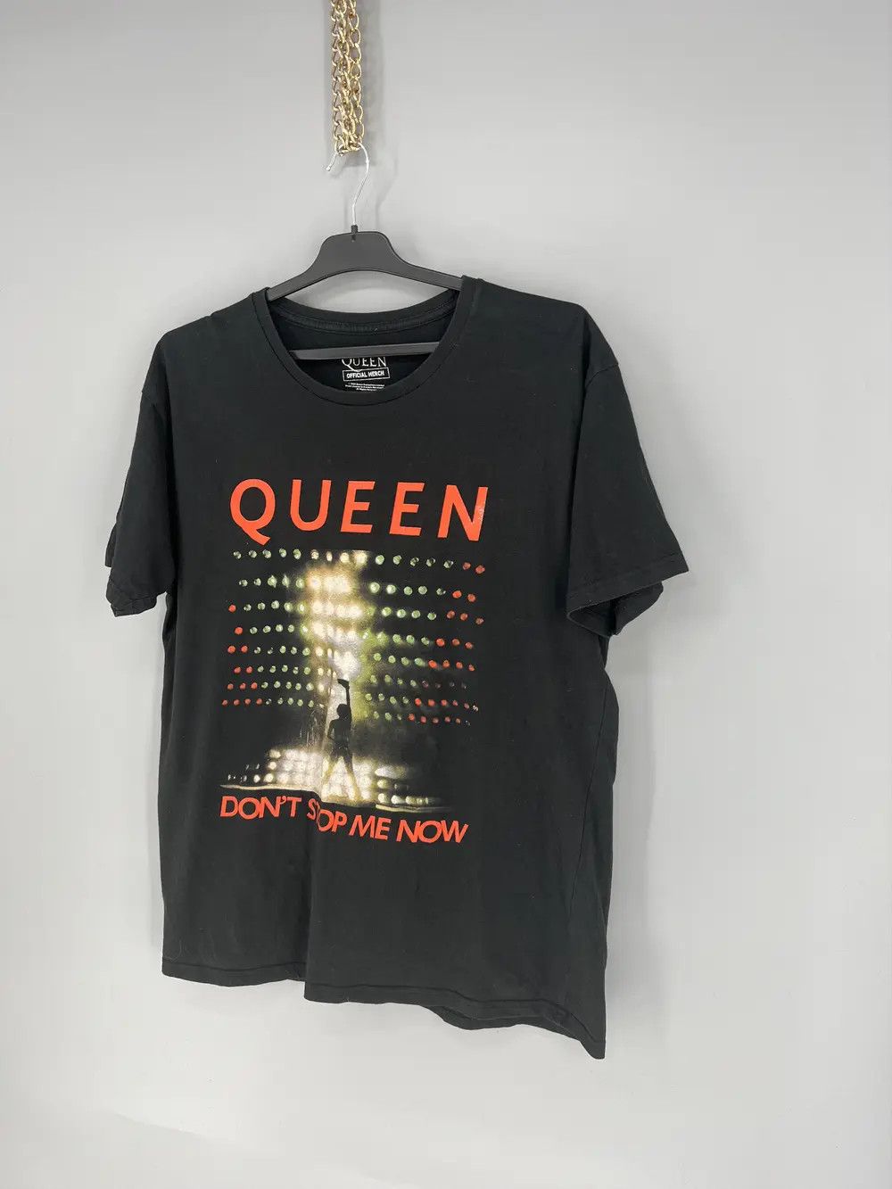 Band Tees Mens Vintage QUEEN " Don't Stop Me Now" TShirt Rock Band Tee Size US L / EU 52-54 / 3 - 3 Thumbnail