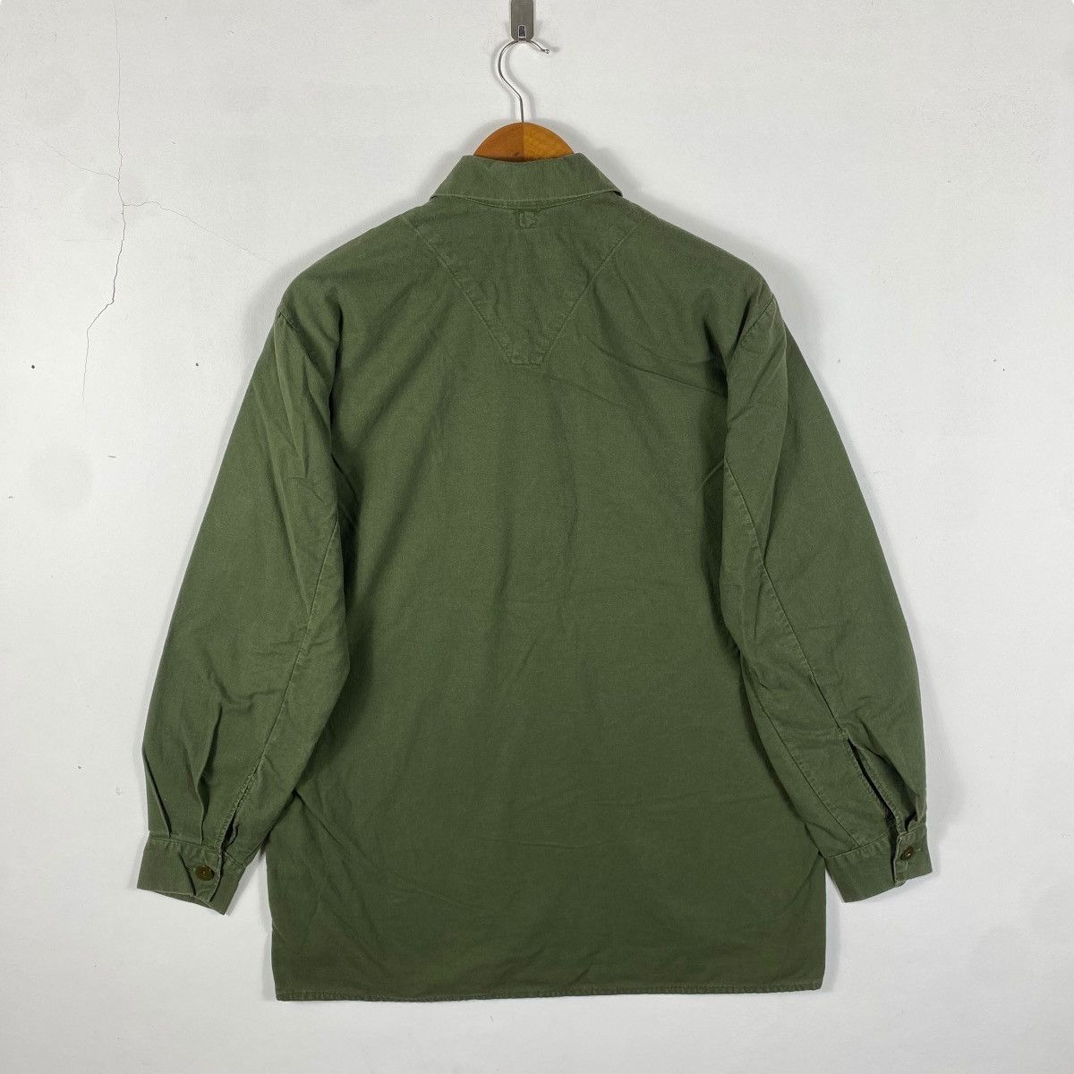Vintage Vintage 80's MILITARY ARMY Casual Polo Shirt Extra Large Size US XL / EU 56 / 4 - 4 Thumbnail