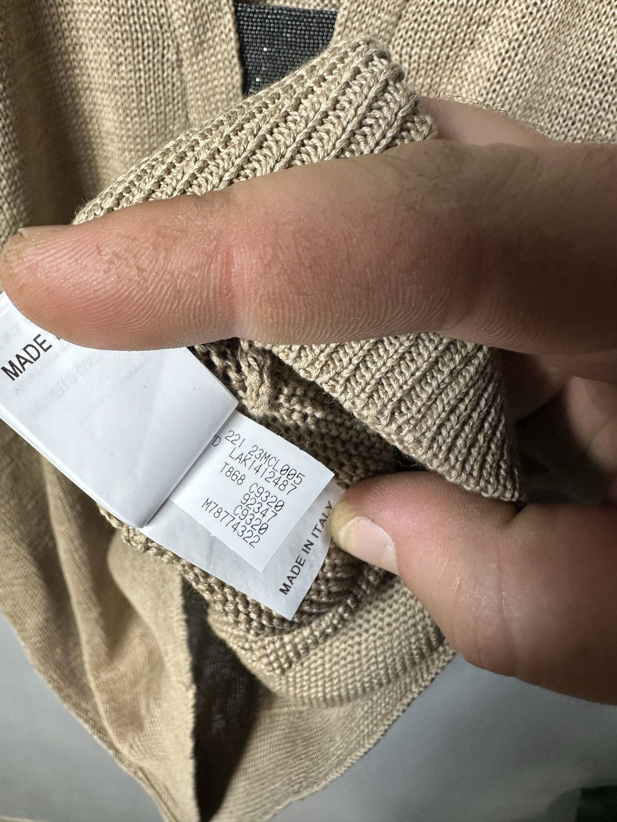 Brunello Cucinelli Brunello Cucinelli Knit Cotton Blouse Size L / US 10 / IT 46 - 8 Thumbnail