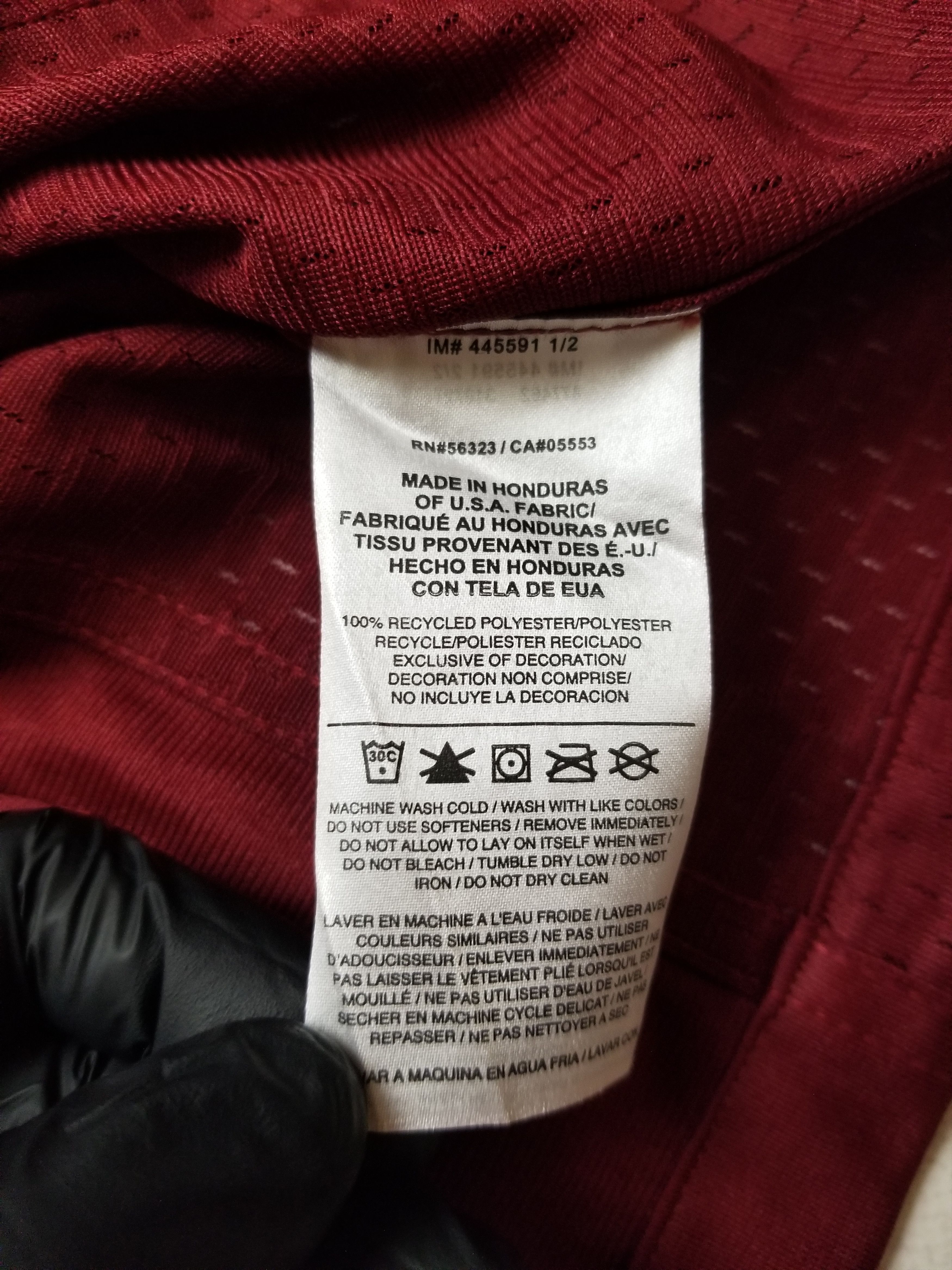 Nike Nike Washington Redskins Reed #86 Burgundy NFL Jersey Size US S / EU 44-46 / 1 - 14 Thumbnail