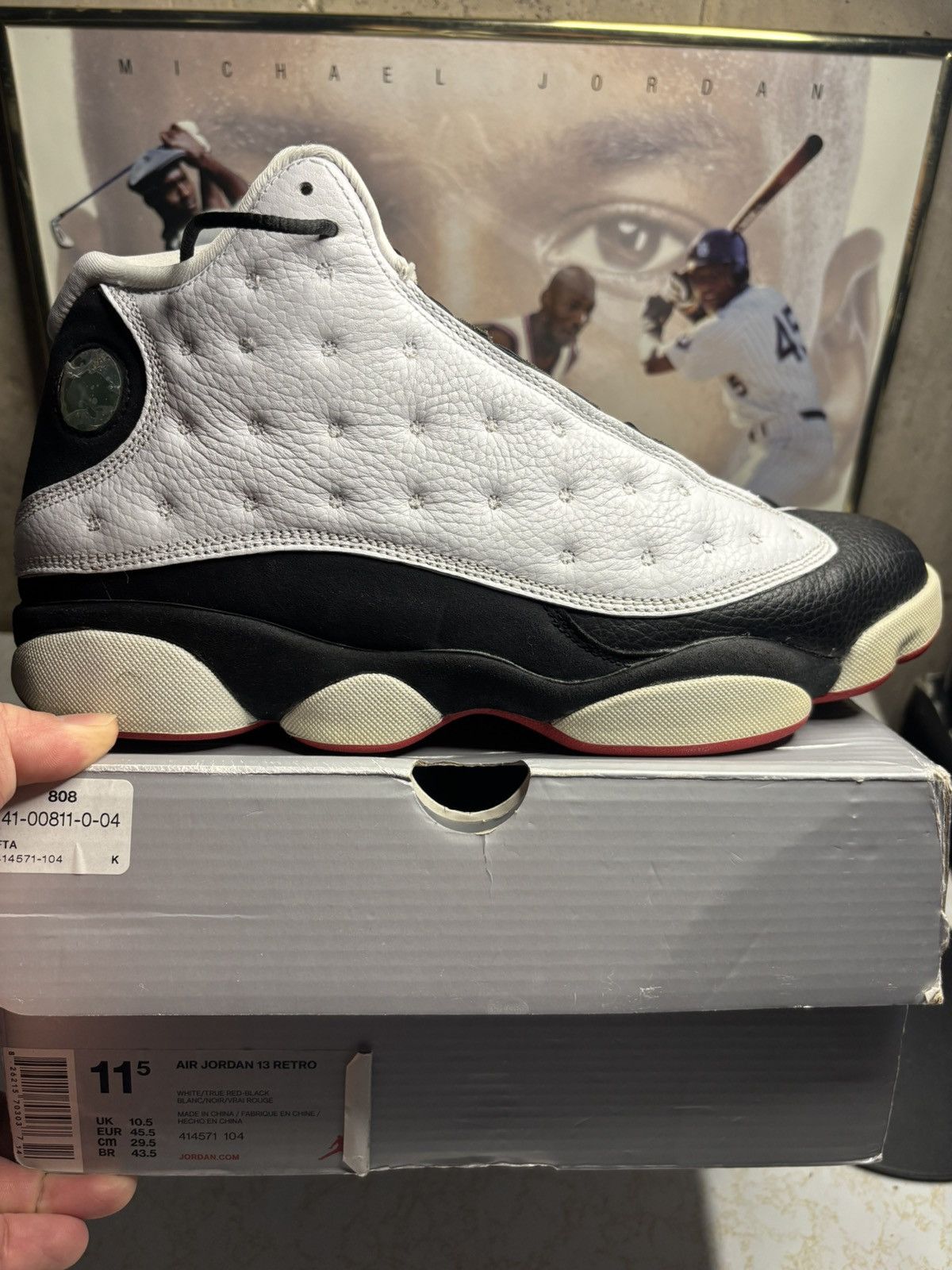 Jordan Brand Jordan Retro 13 ‘he got game’ Size US 11.5 / EU 44-45 - 1 Thumbnail