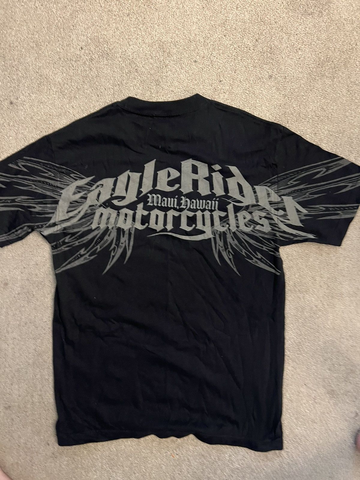 Affliction × Harley Davidson Sick AOP grunge Eagle Riders Motorcycle Tee Size US M / EU 48-50 / 2 - 8 Thumbnail