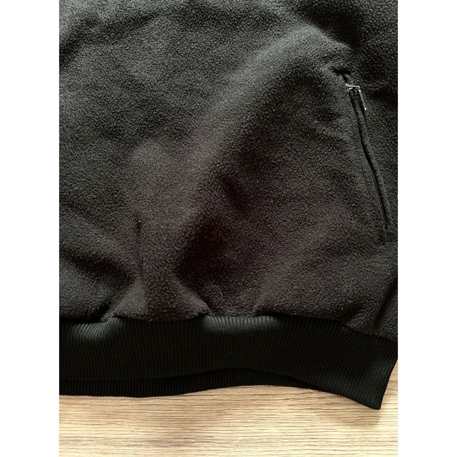 Adidas Adidas Fleece 1/4 Zip Pullover Black/Green White Mens S 1/4 Zip Pullover Sweatshirt 1990s Vintage Clothing Size US S / EU 44-46 / 1 - 5 Thumbnail