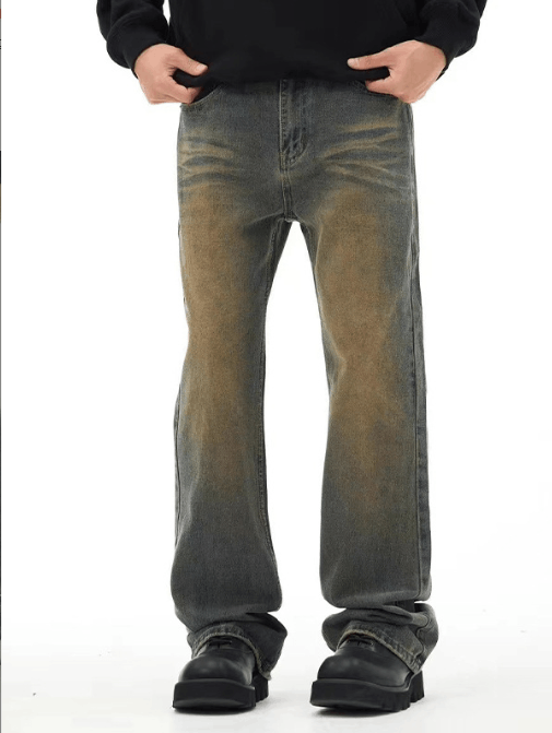 Japanese Brand × Jean High street trend American retro distressed jeans Size US 32 / EU 48 - 2 Thumbnail