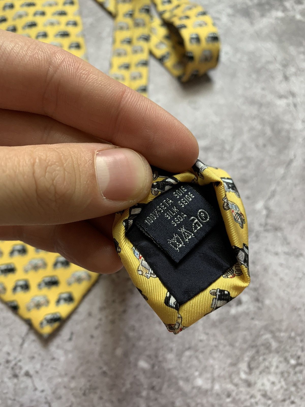 Burberry × Vintage RARE Burberry London Car Tie Size ONE SIZE - 4 Thumbnail