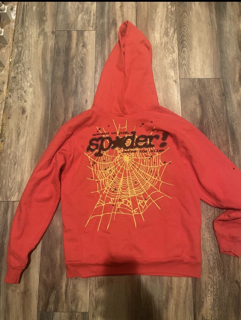 Sp5der × Young Thug Sp5der Spider Worldwide P*NK V2 Hoodie