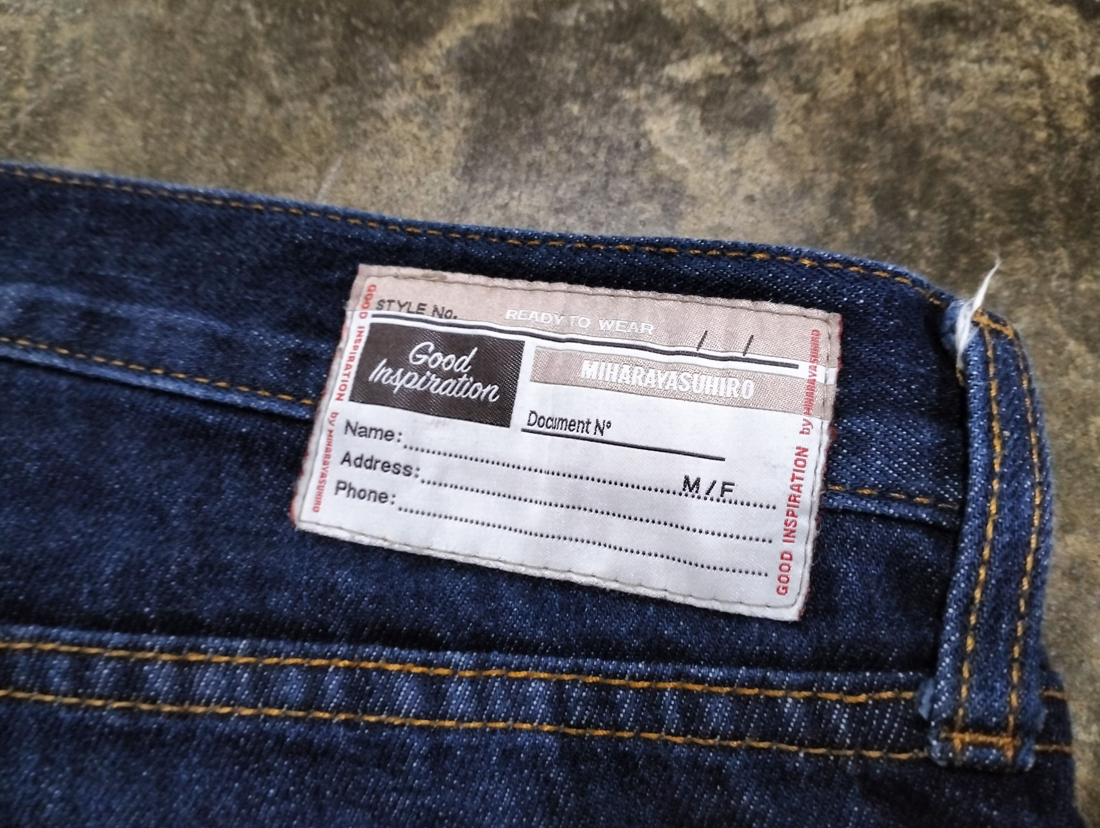 GU × Maison MIHARA YASUHIRO Miharayasuhiro x Gu Denim Pants Size US 35 - 15 Thumbnail