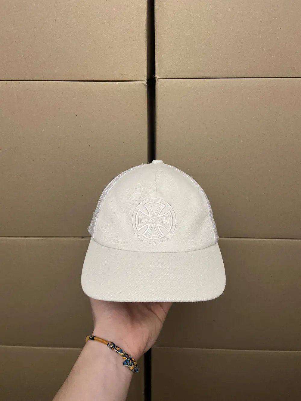Independent Truck Co. VINTAGE INDEPENDENT TRUCK COMPANY CAP DAD HAT Y2K SKATE SLIP Size ONE SIZE - 6 Thumbnail