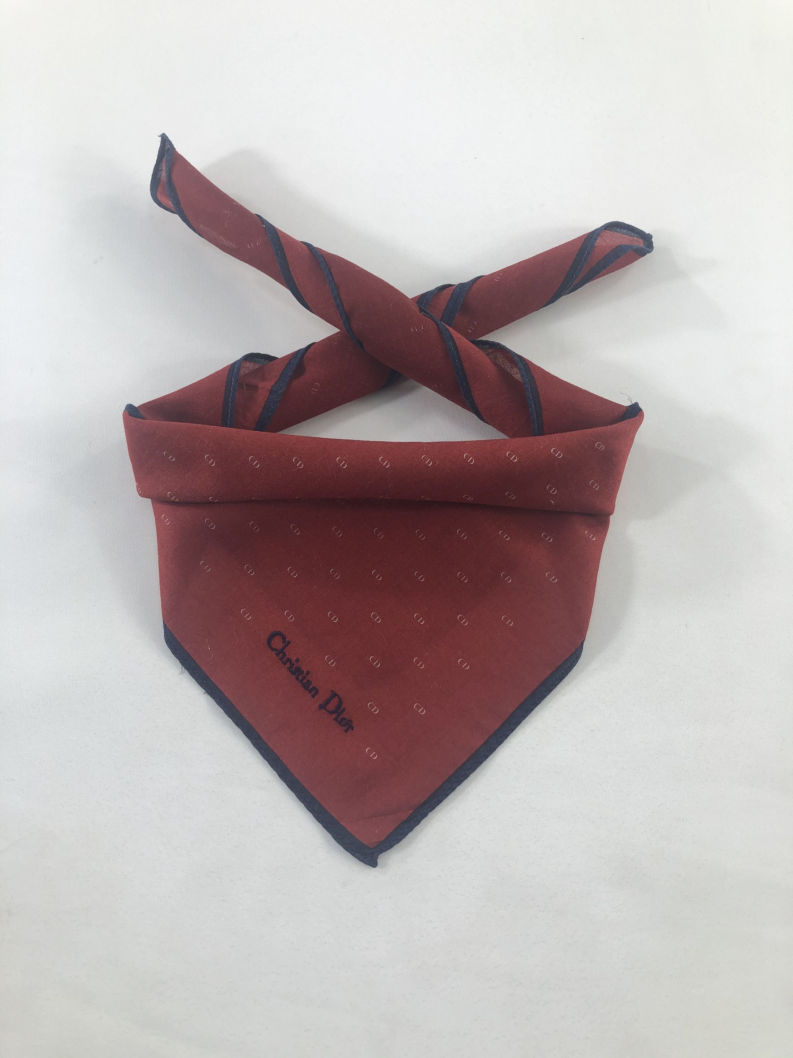 Vintage Christian Dior Handkerchief / Bandana / Neckerchief Size ONE SIZE - 1 Thumbnail
