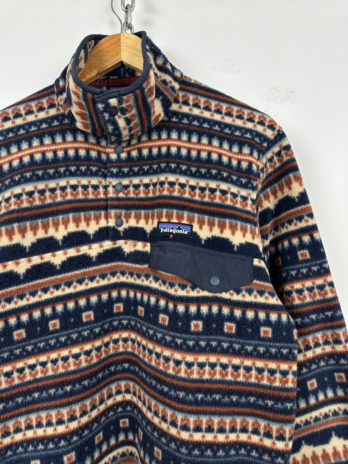 Patagonia Patagonia Synchilla Snap-T Aztec Fleece Pullover Size US S / EU 44-46 / 1 - 6 Thumbnail