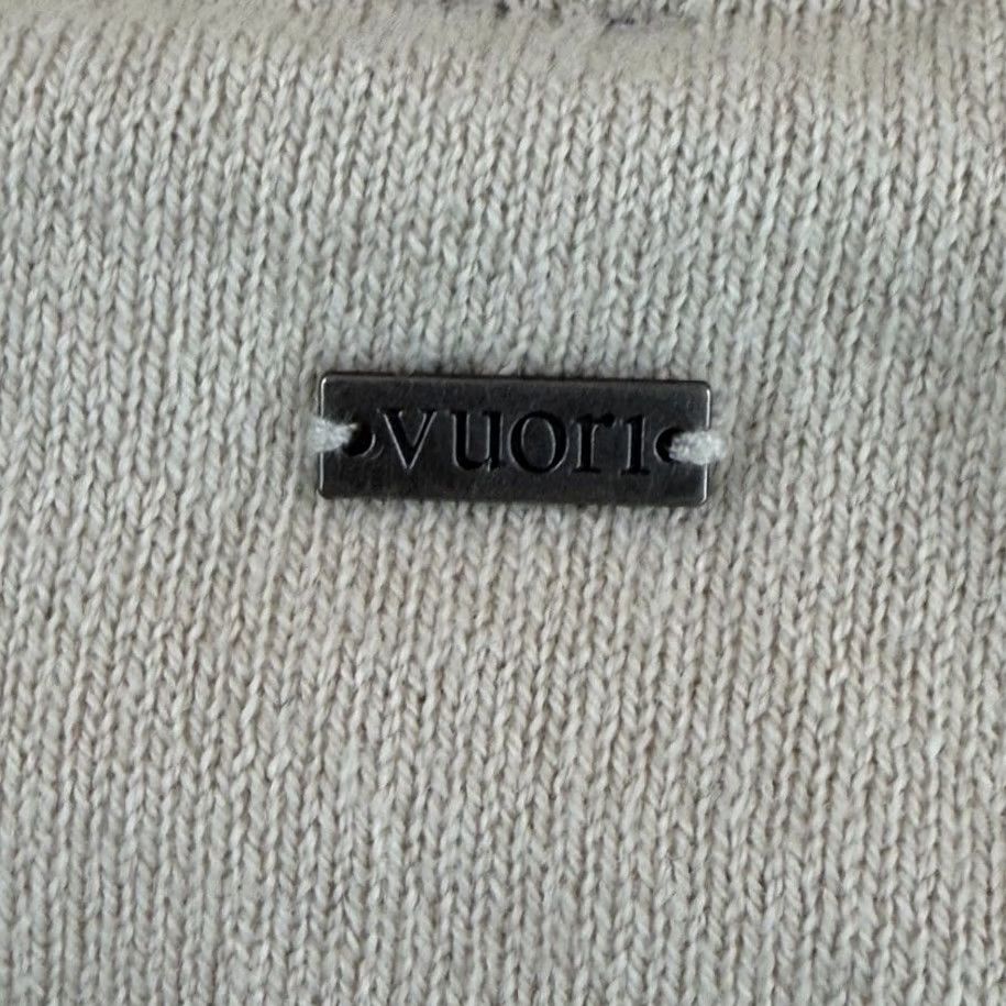 Vuori VUORI Fluent Sweater Bone Cotton Cashmere Blend Men M Crew Neck Long Sleeve Pullover Lightweight Casual Winter Spring Fall Size US M / EU 48-50 / 2 - 3 Thumbnail