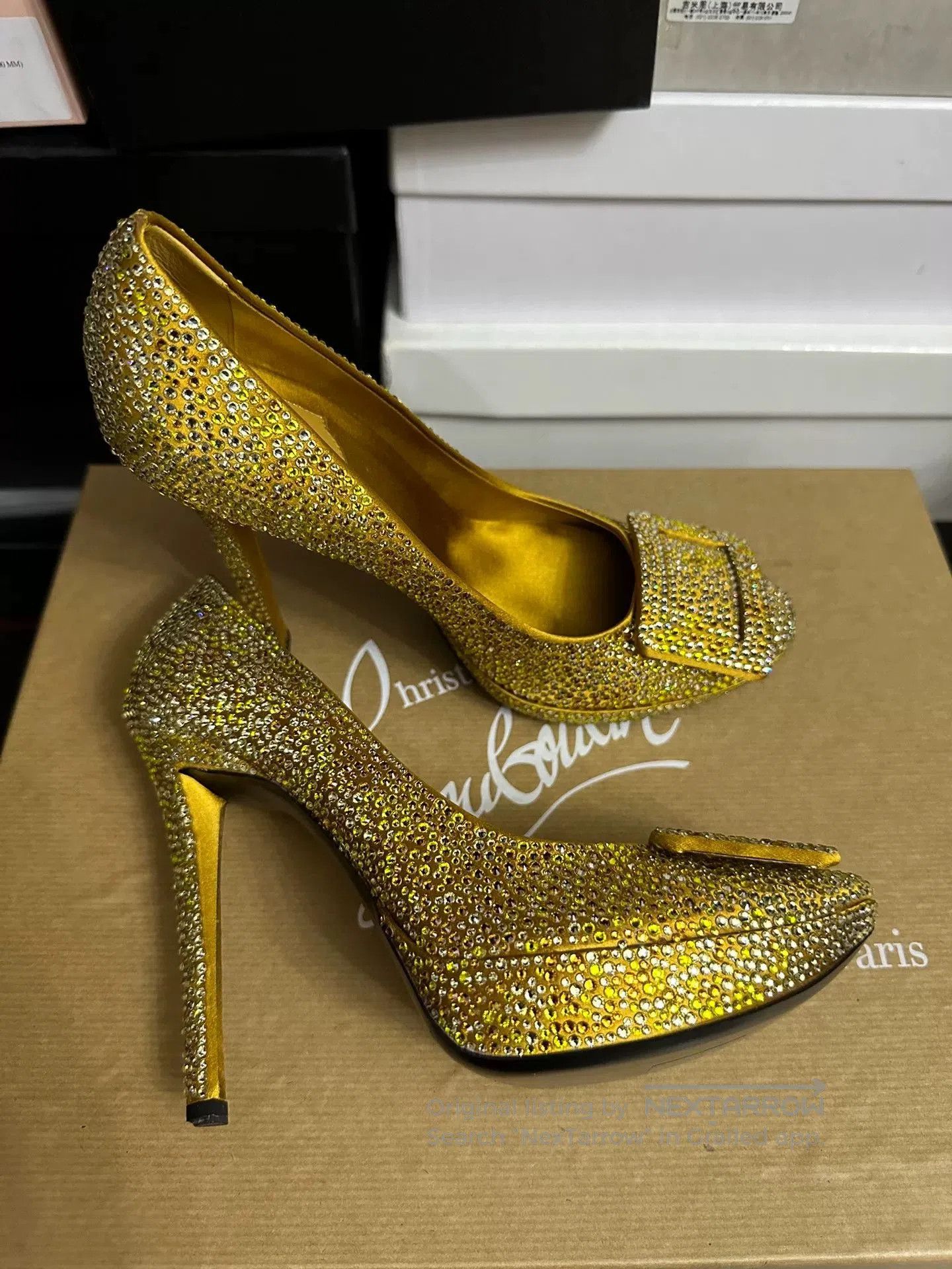 Roger Vivier Roger Vivier RV Crystal Diamond Shoes. Size US 6.5 / IT 36.5 - 3 Thumbnail