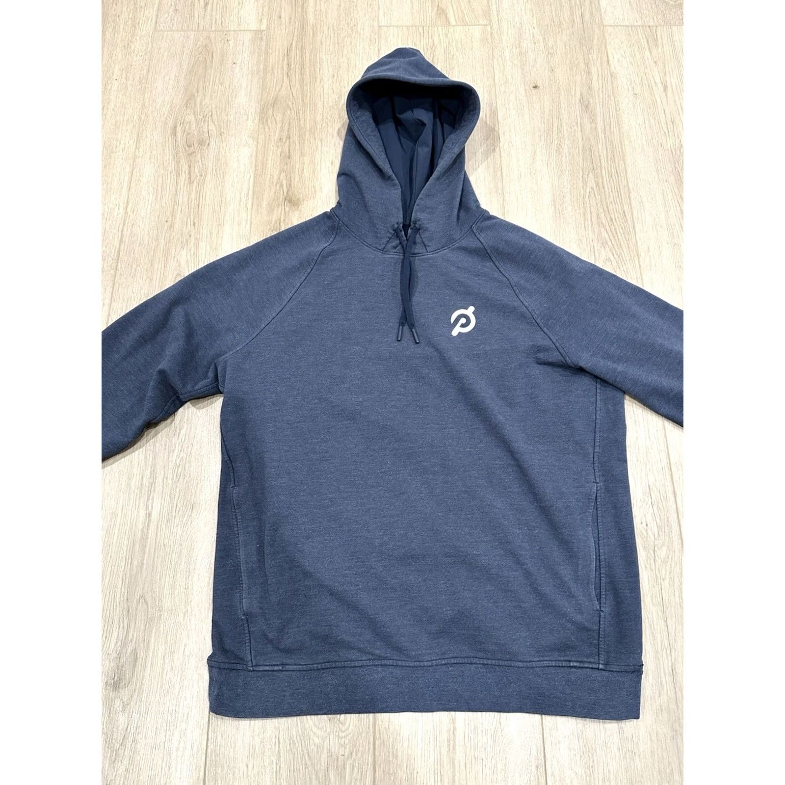Lululemon Lululemon Hoodie Mens Large Blue City Pullover Sweatshirt Sweat Peloton Pocketed Stretch Size US L / EU 52-54 / 3 - 3 Thumbnail