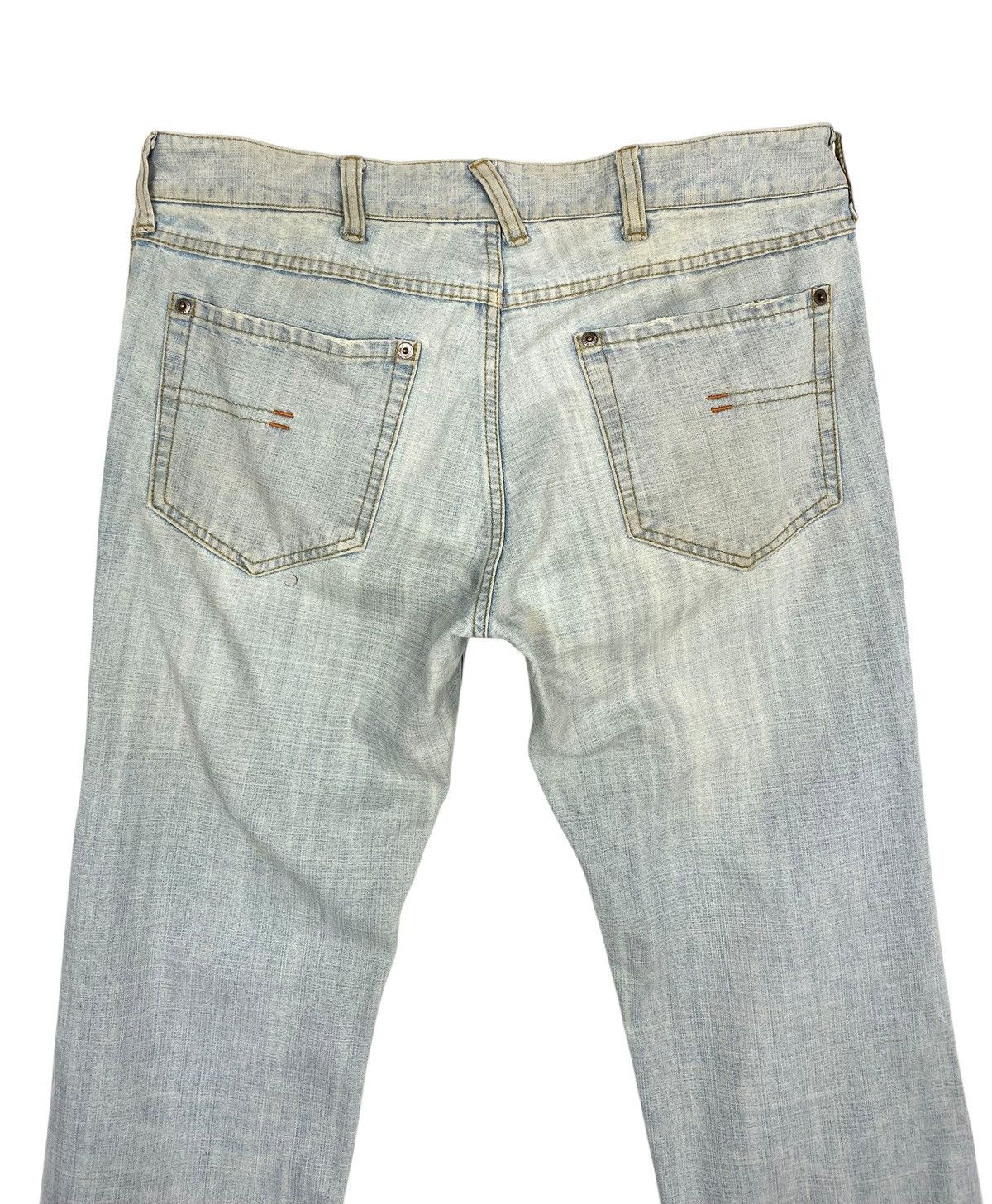 Katharine Hamnett London Rare‼️ Katharine Hamnett London Distressed Jeans Made Japan Size 34" / US 12 / IT 48 - 5 Thumbnail