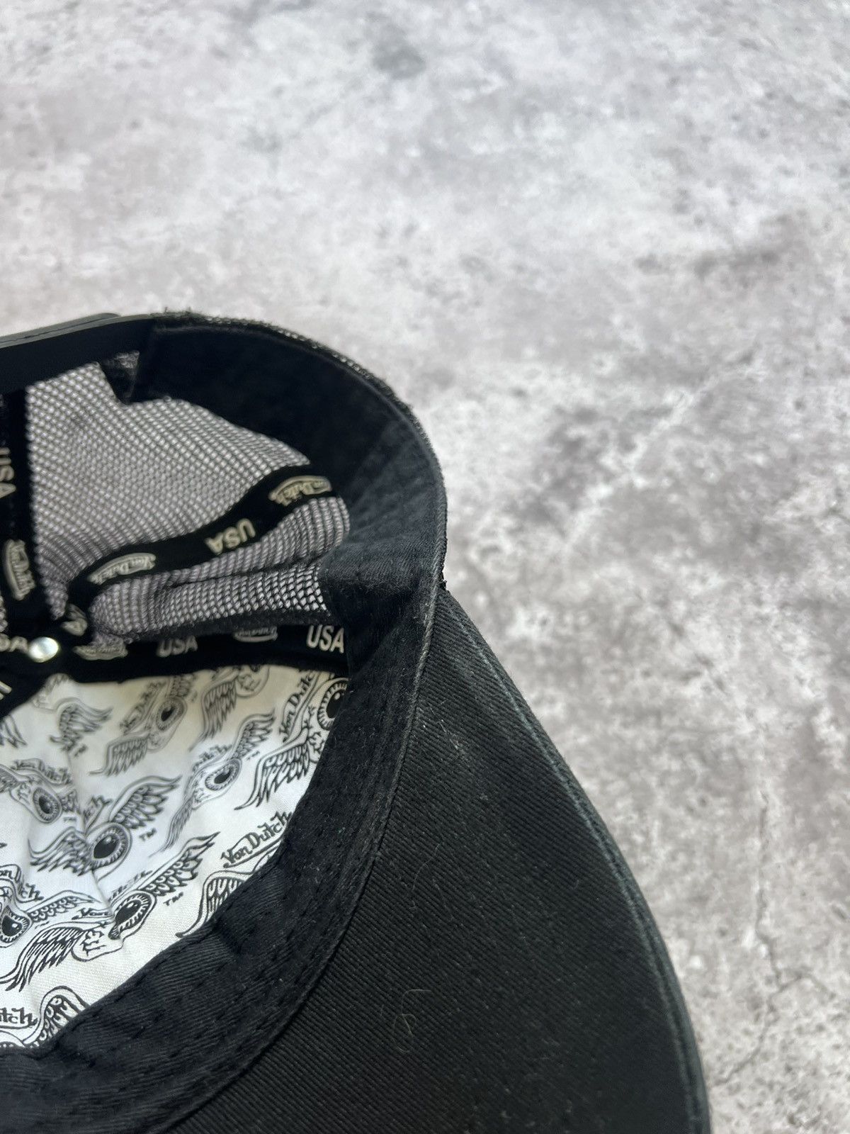 Von Dutch Von Dutch Cap Hat Trucker Classic Logo Y2K Size ONE SIZE - 8 Thumbnail