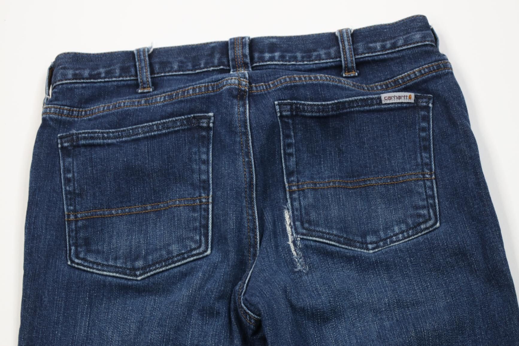 Carhartt Vintage Y2K Carhartt Stretch Original Fit Straight Leg Jeans Size 27" / US 4 / IT 40 - 9 Thumbnail