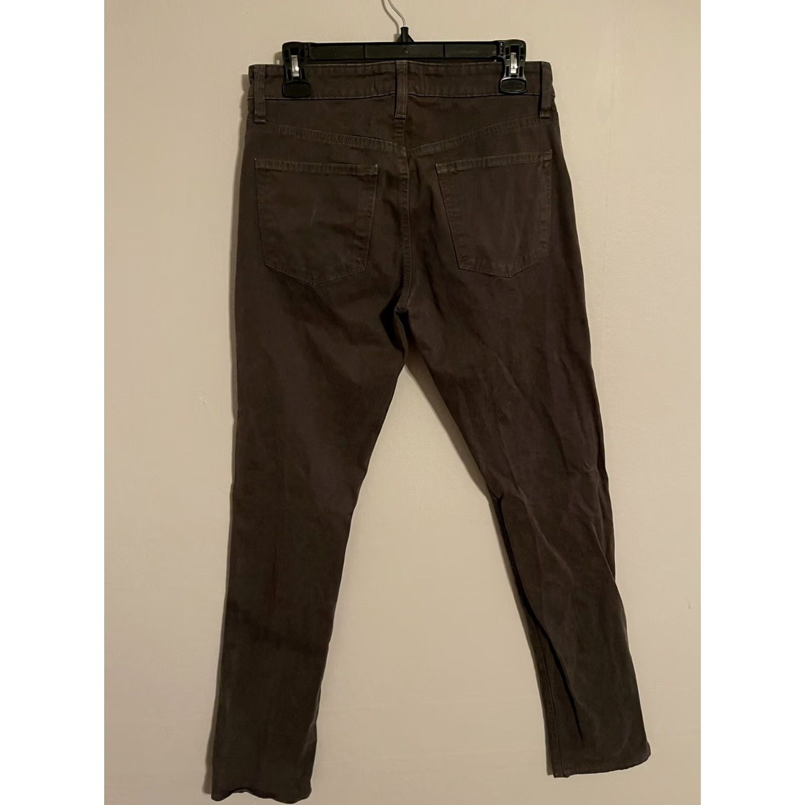 J Brand J BRAND Kane Regular Straight Fit Pants Dark Brown Gray Men's 30x33 Size US 30 / EU 46 - 3 Thumbnail