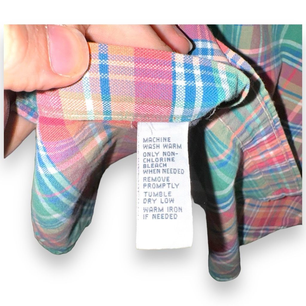 Polo Ralph Lauren Polo Ralph Lauren Custom Fit Oxford Button Down Shirt L Size US L / EU 52-54 / 3 - 8 Thumbnail