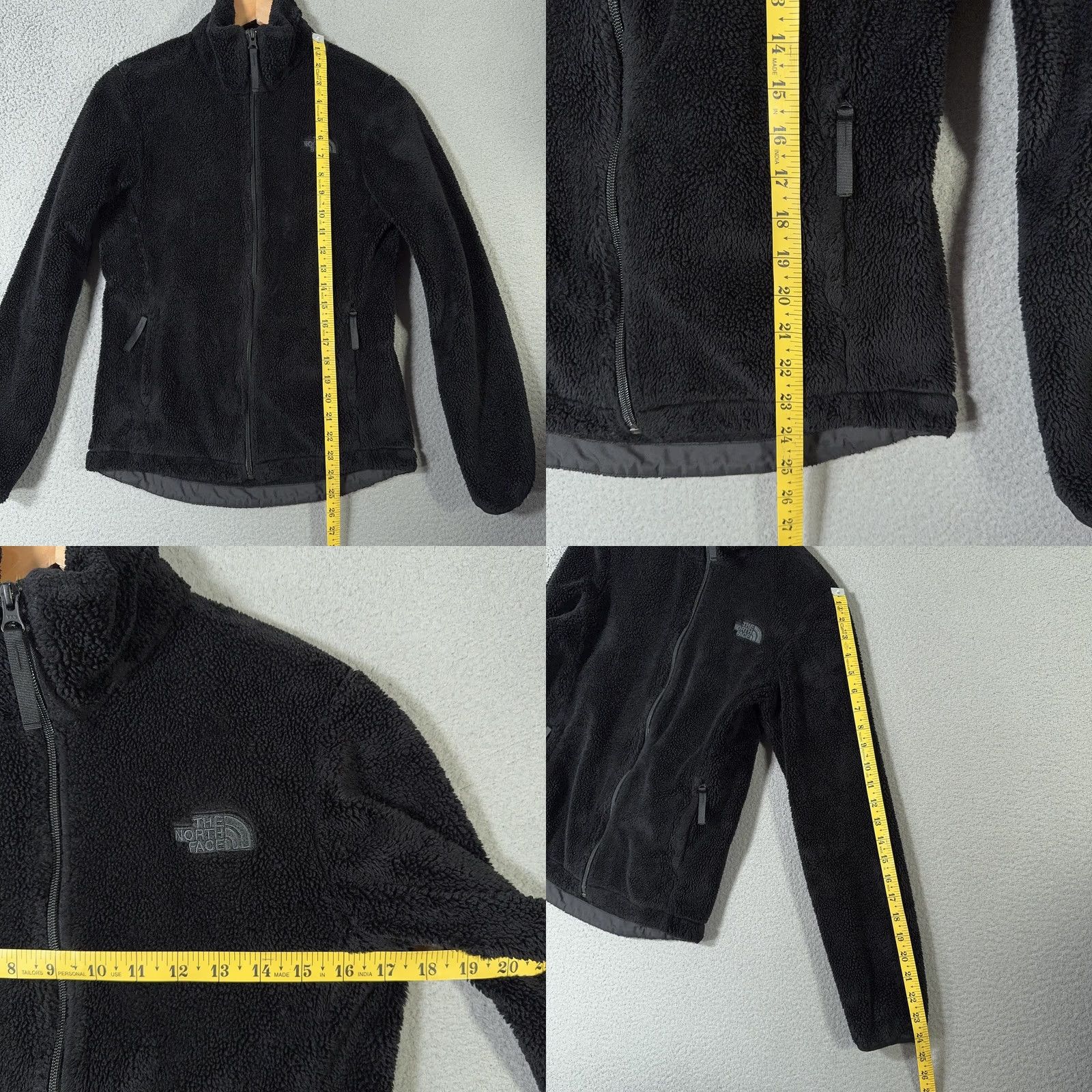 The North Face VINTAGE The North Face Jacket Womens XS Black Fleece Sherpa Pockets NF0A7UQJ Size XS / US 0-2 / IT 36-38 - 9 Thumbnail