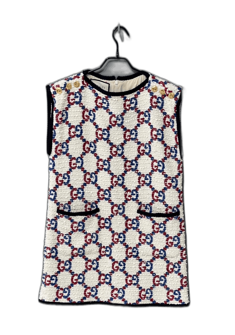 Gucci Gucci Floral Print Sleeveless Dress Size S / US 4 / IT 40 - 1 Thumbnail