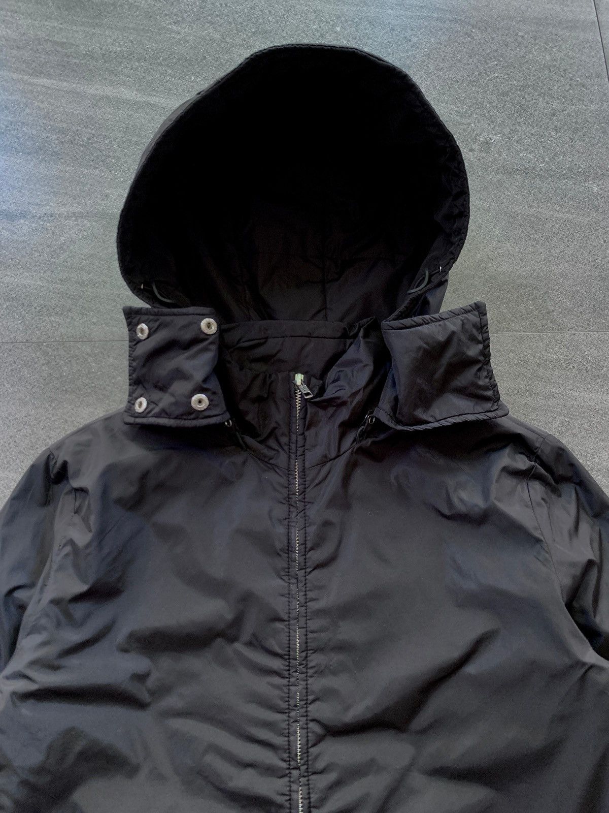 Prada FREE TAX! 2000s Detachable Hoodie Nylon Coat Jacket Size US S / EU 44-46 / 1 - 7 Thumbnail