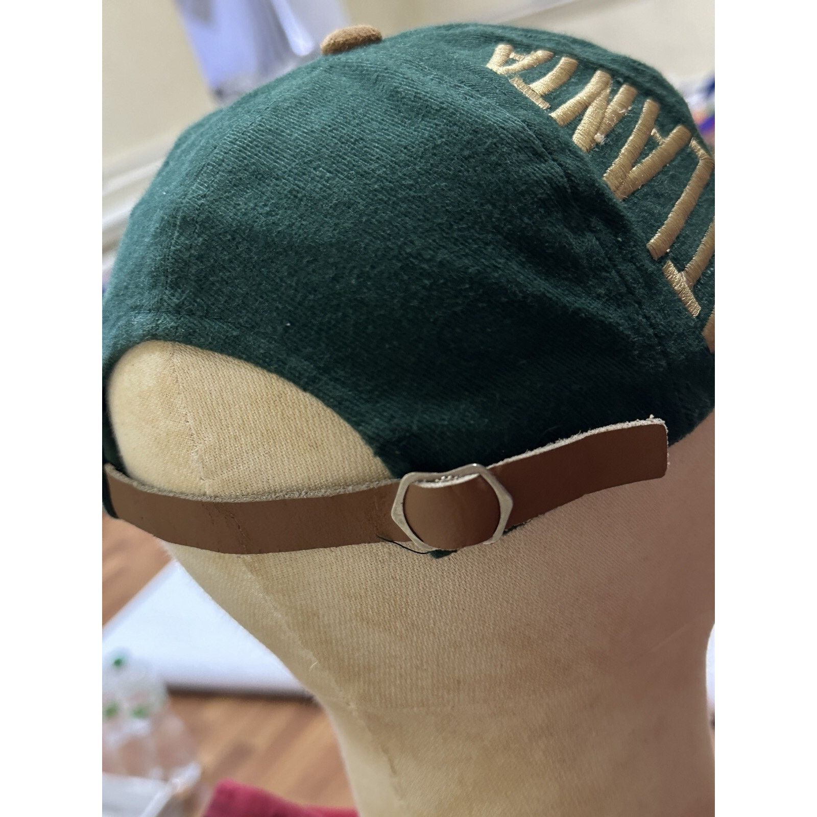 Vintage Vintage ATLANTA Olympic Games 1996 Cap USA hat green 90s Size ONE SIZE - 9 Thumbnail