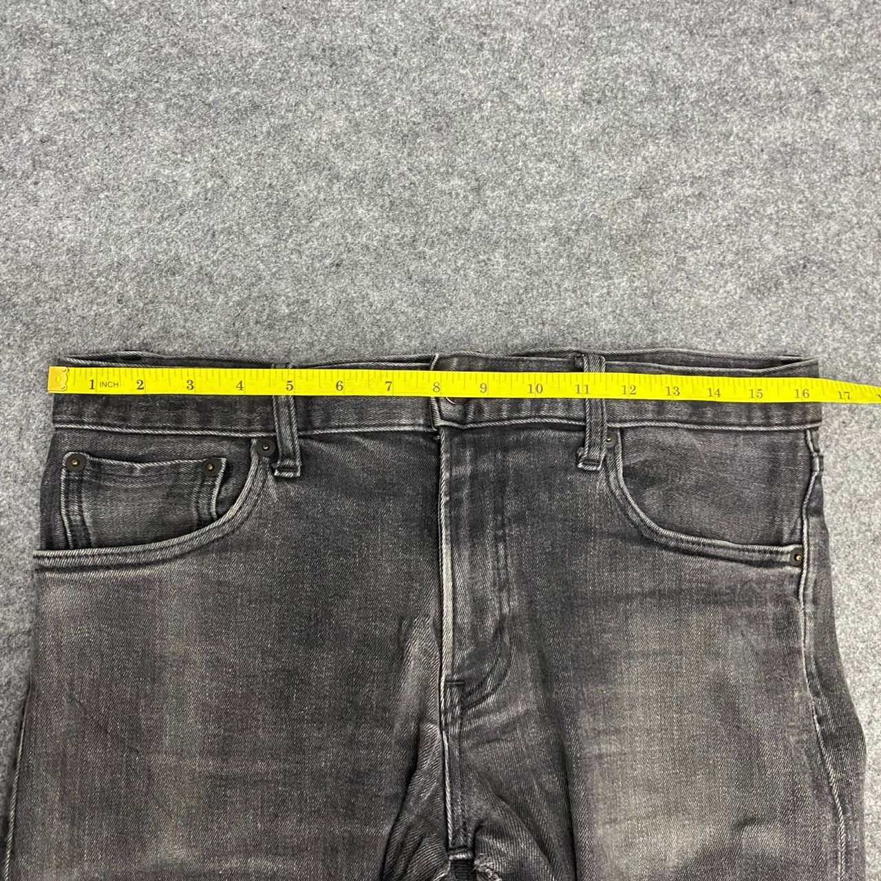 Japanese Brand 💥Best Offer💥Vintage Uniqlo Selvegde Slim Fit Denim Size US 33 - 4 Thumbnail