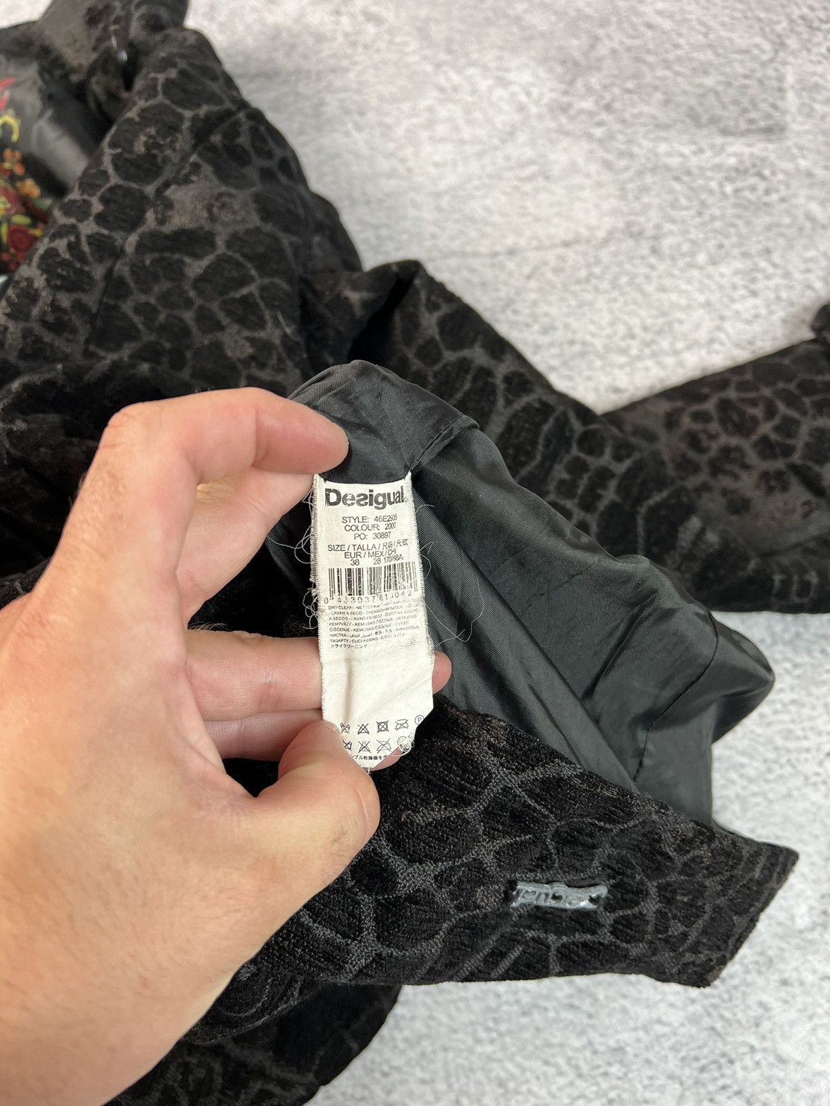 Desigual × Vintage Desigual black luxury coat Size XS / US 0-2 / IT 36-38 - 10 Thumbnail