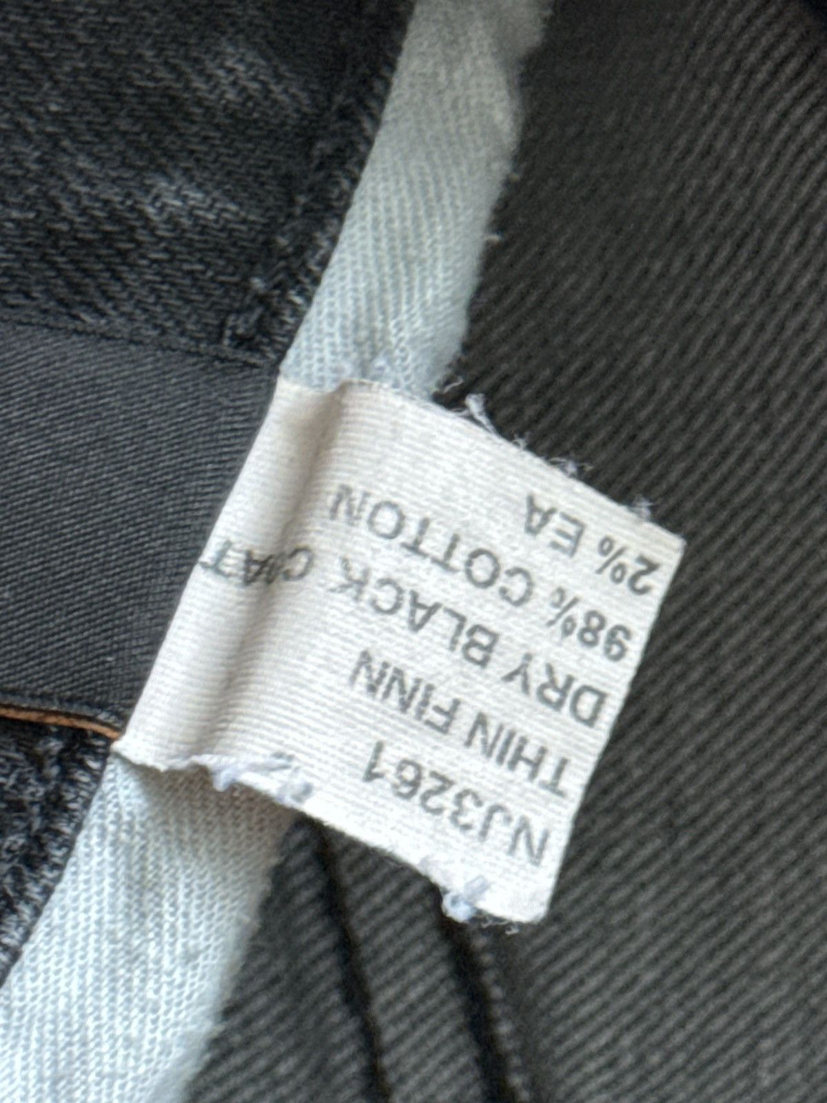 Nudie Jeans Nudie Jeans thin finn skinny denim jeans Size US 29 - 6 Thumbnail