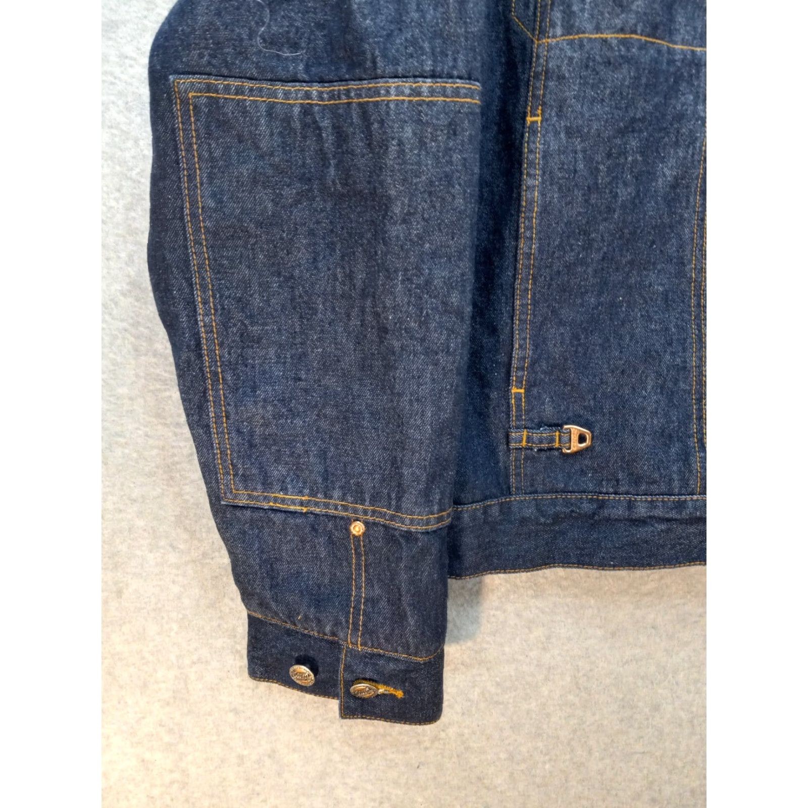 Lugz VINTAGE Lugz Denim Jacket Men’s 2XL Jeans Blue Casual 90s Big & Tall Jacket Size US 39 - 6 Thumbnail