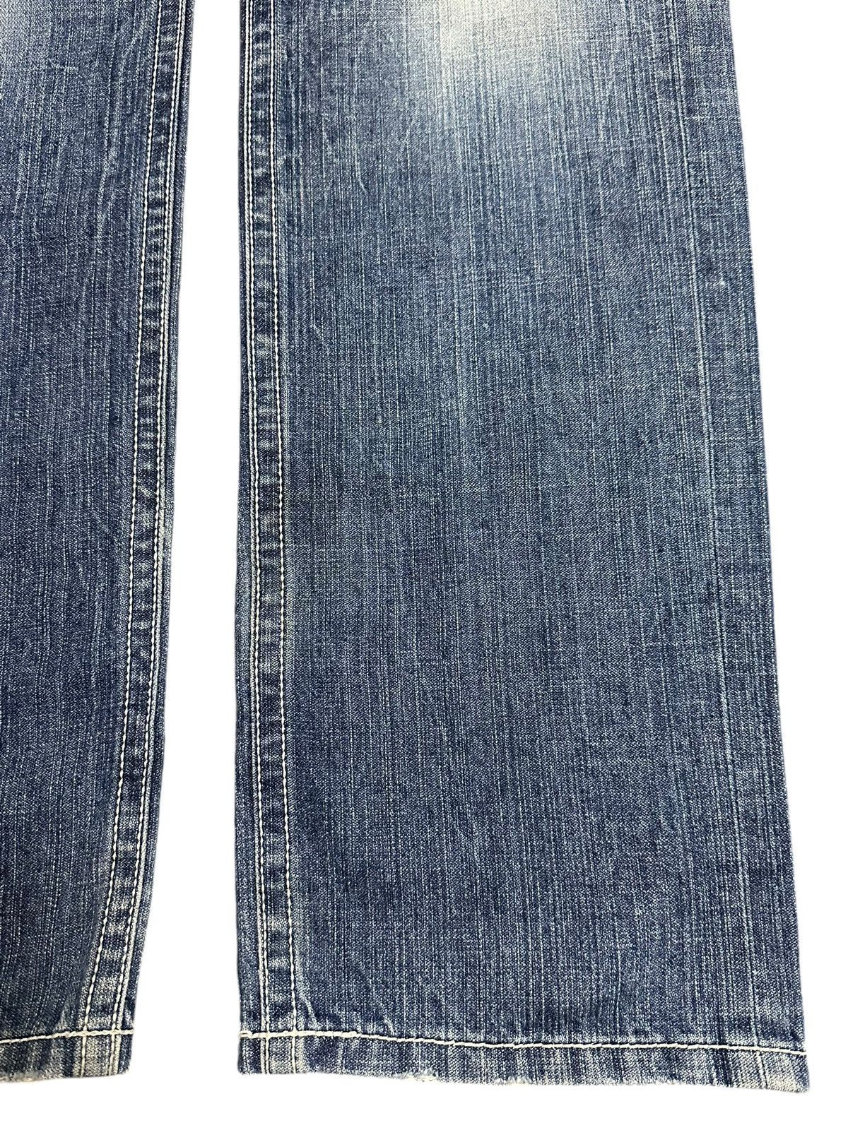 Japanese Brand Vintage Japanese Genoese Embroidered Cross Style Jeans Size US 34 / EU 50 - 8 Thumbnail