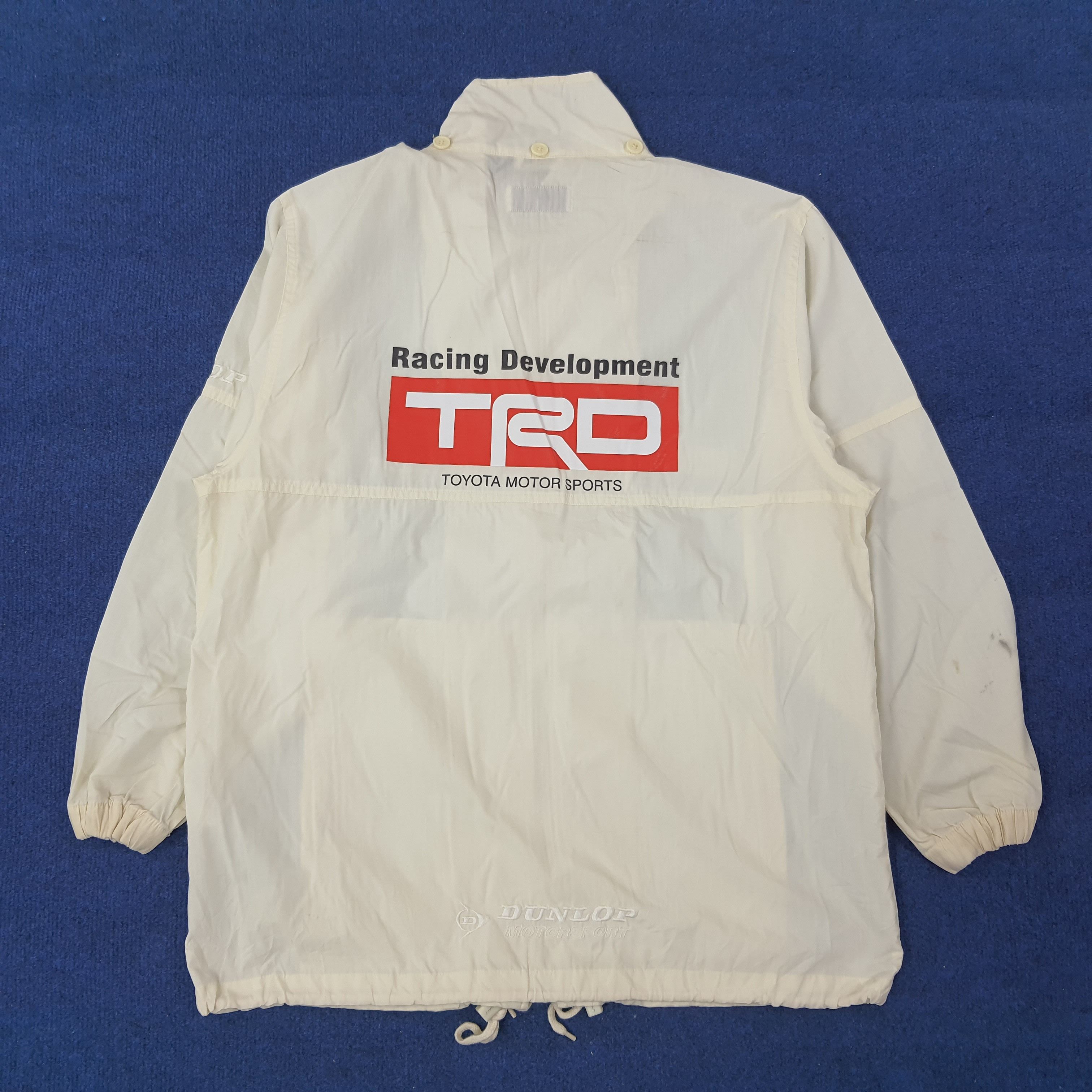 Japanese Brand Vintage Dunlop x Custom TRD Toyota Motorsport Jacket C247N14 Size US M / EU 48-50 / 2 - 1 Thumbnail