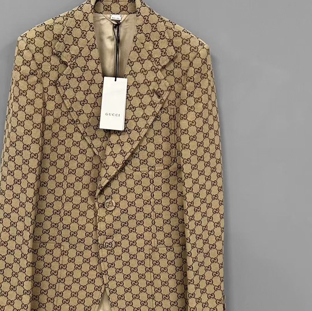Gucci Gucci GG Monogram Blazer Size 46 Size US S / EU 44-46 / 1 - 2 Thumbnail