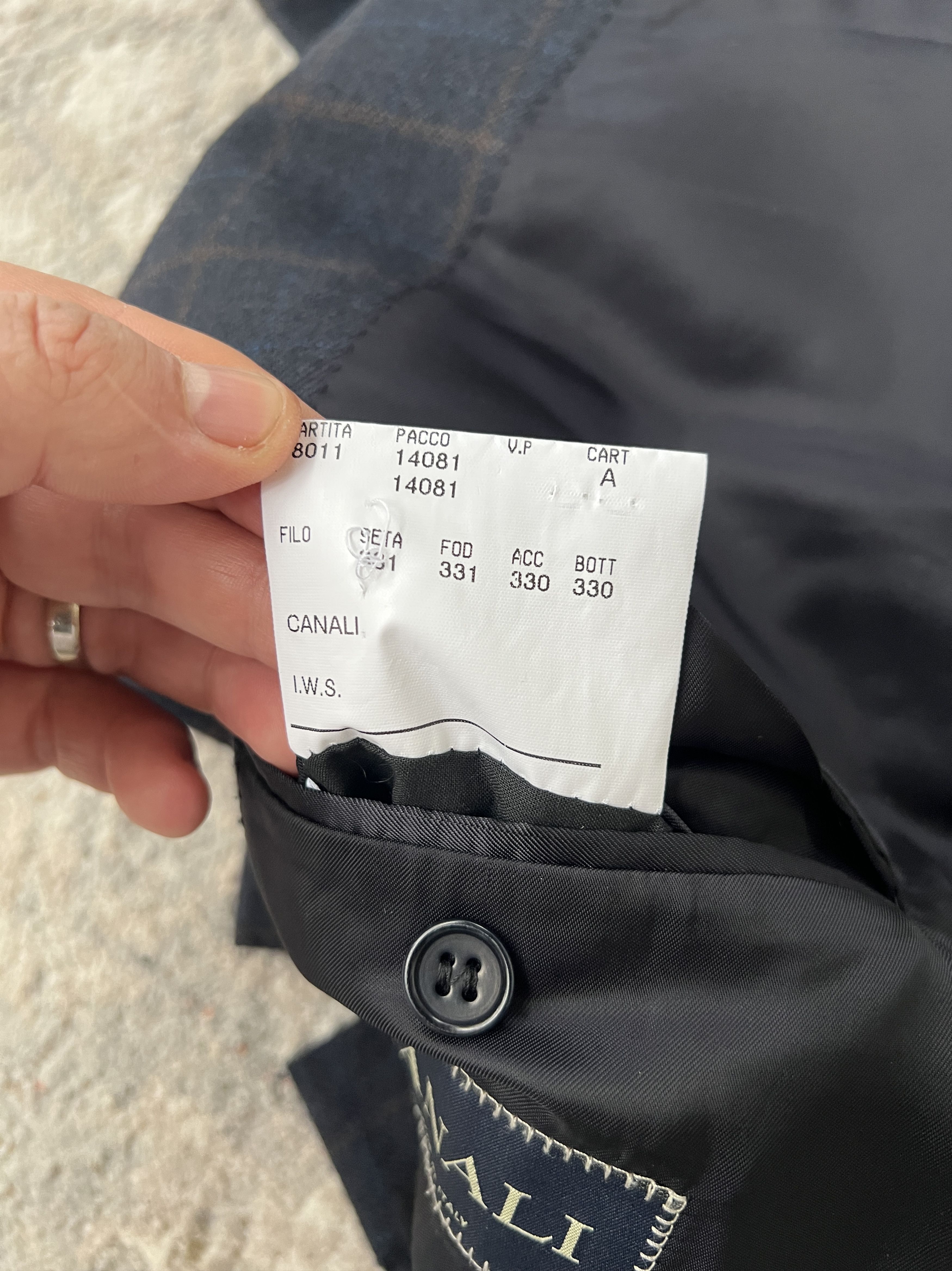 Canali Canali Blazer Size 56 R Size 54R - 7 Thumbnail