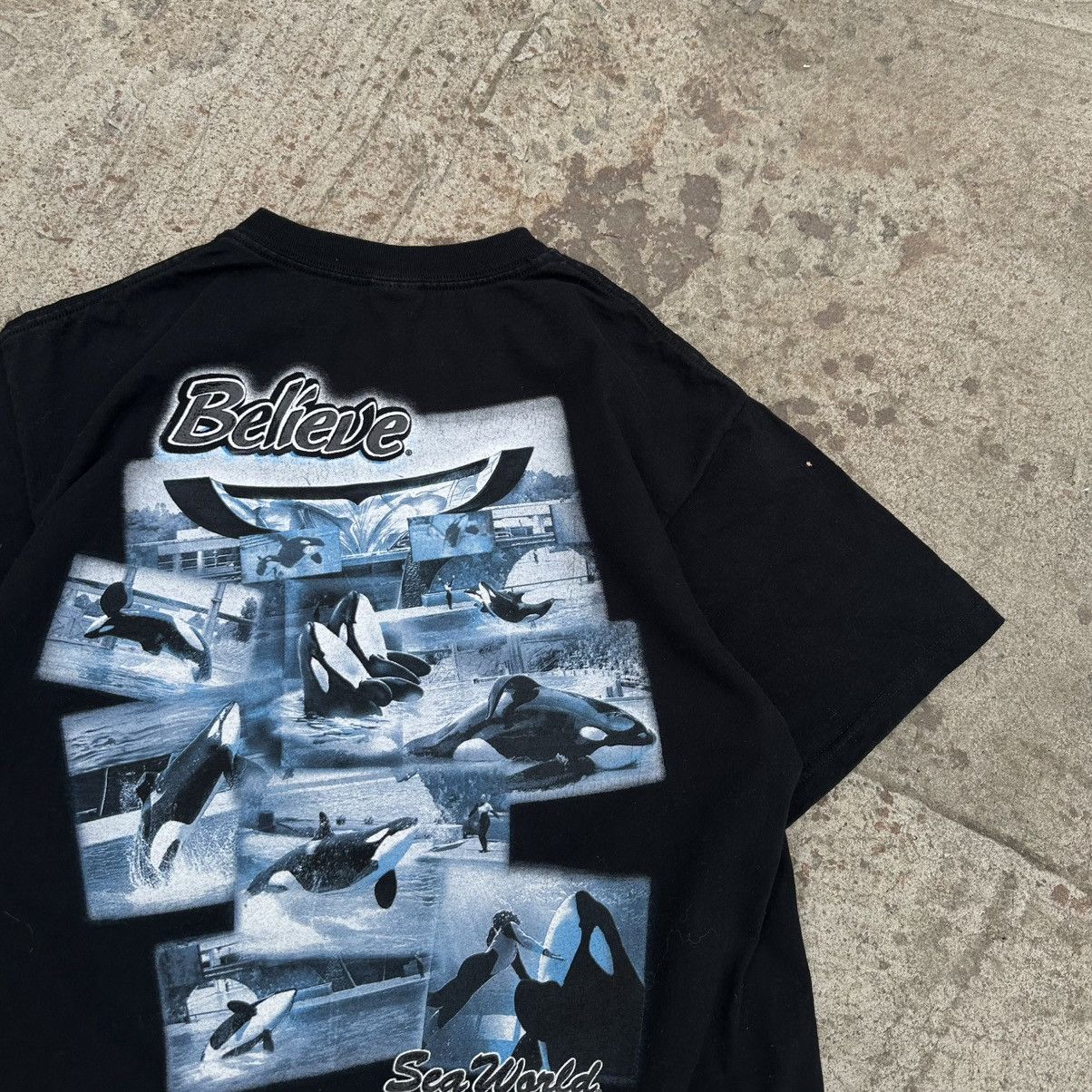 Anvil × Vintage Vintage Believe Sea World Anvil T-shirts 00s USA Kasatka Size US M / EU 48-50 / 2 - 5 Thumbnail