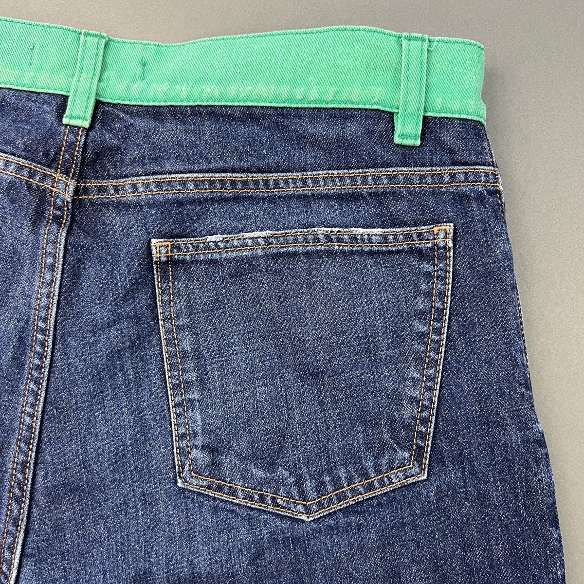 MSGM MSGM Color Block Jeans Made in Italy Size US 32 / EU 48 - 5 Thumbnail