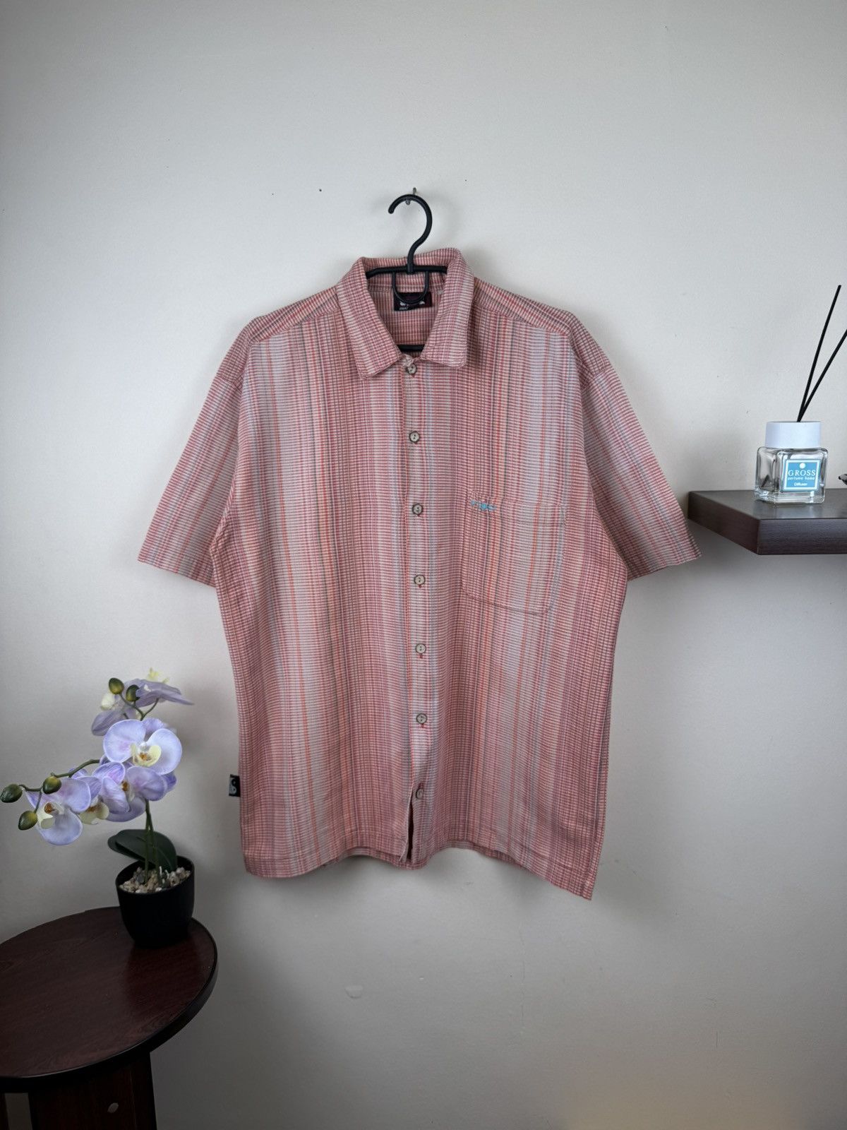 Other Vintage T & C Surf Designs T shirt XL Breathable Checked Red Size US XL / EU 56 / 4 - 1 Thumbnail