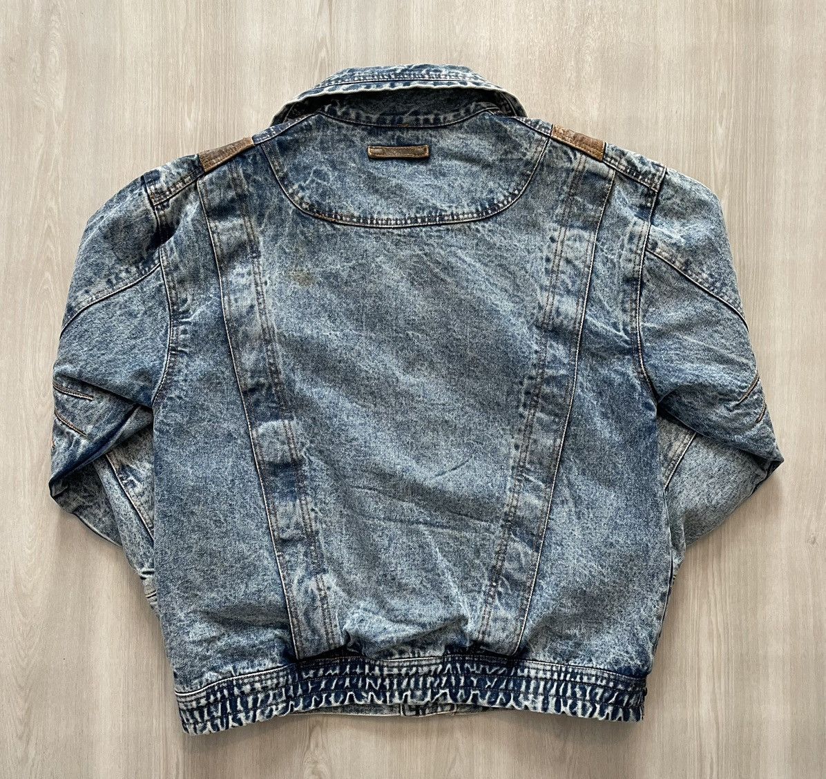 Vintage Vintage Starting Point Denim Jacket Sz L Size US L / EU 52-54 / 3 - 6 Thumbnail