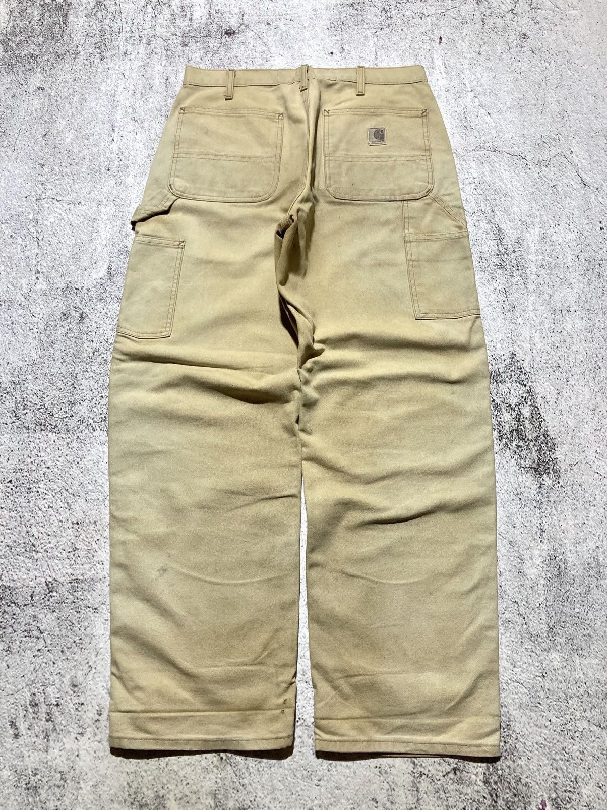 Carhartt 1990s Vintage Carhartt B11 BRN Carpenter Duck Pants Workwear Size US 32 / EU 48 - 1 Thumbnail