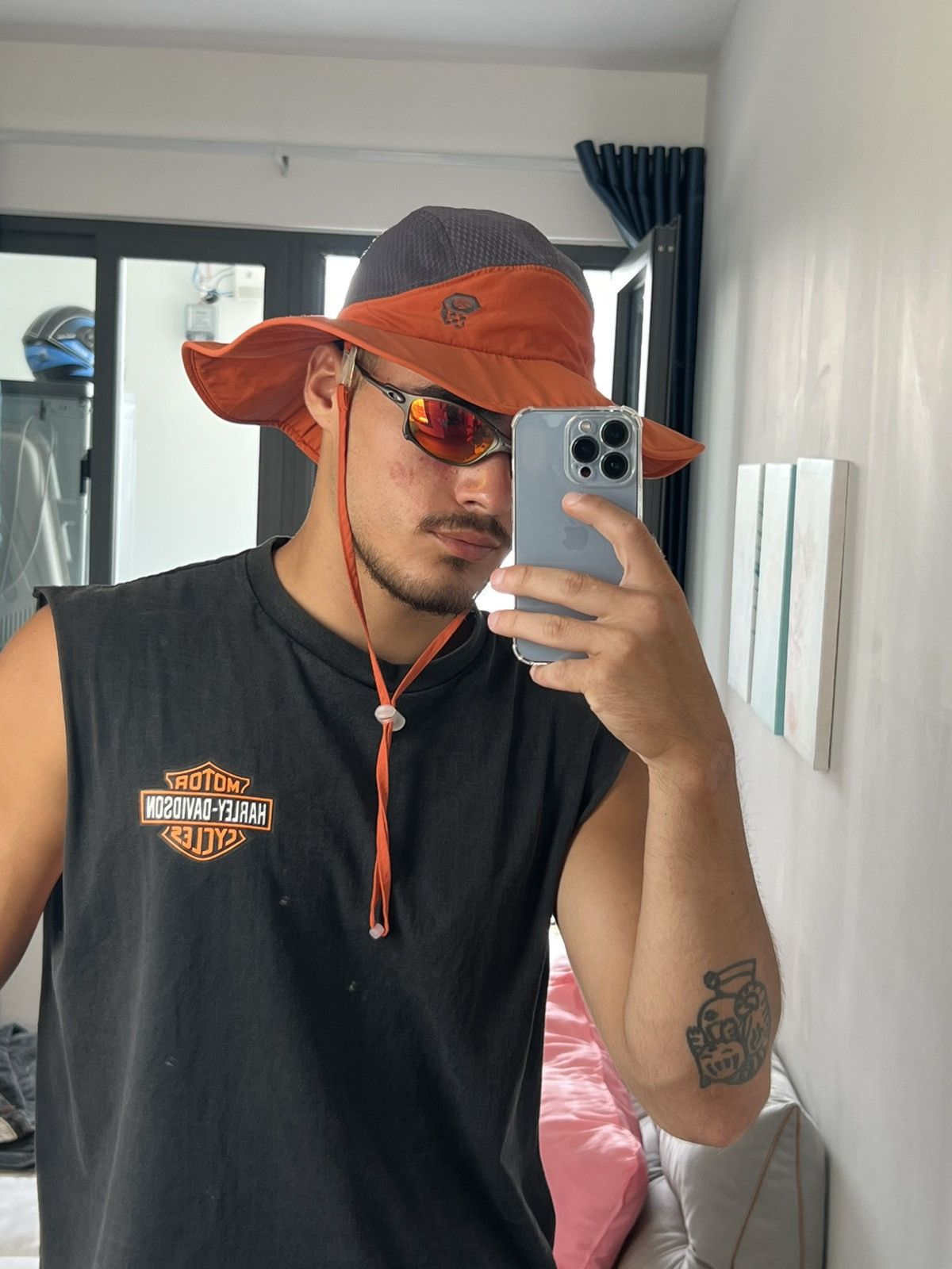 Mountain Hardwear Mountain Hardwear Technical Sun Hat Orange Trail Cap Size ONE SIZE - 4 Thumbnail