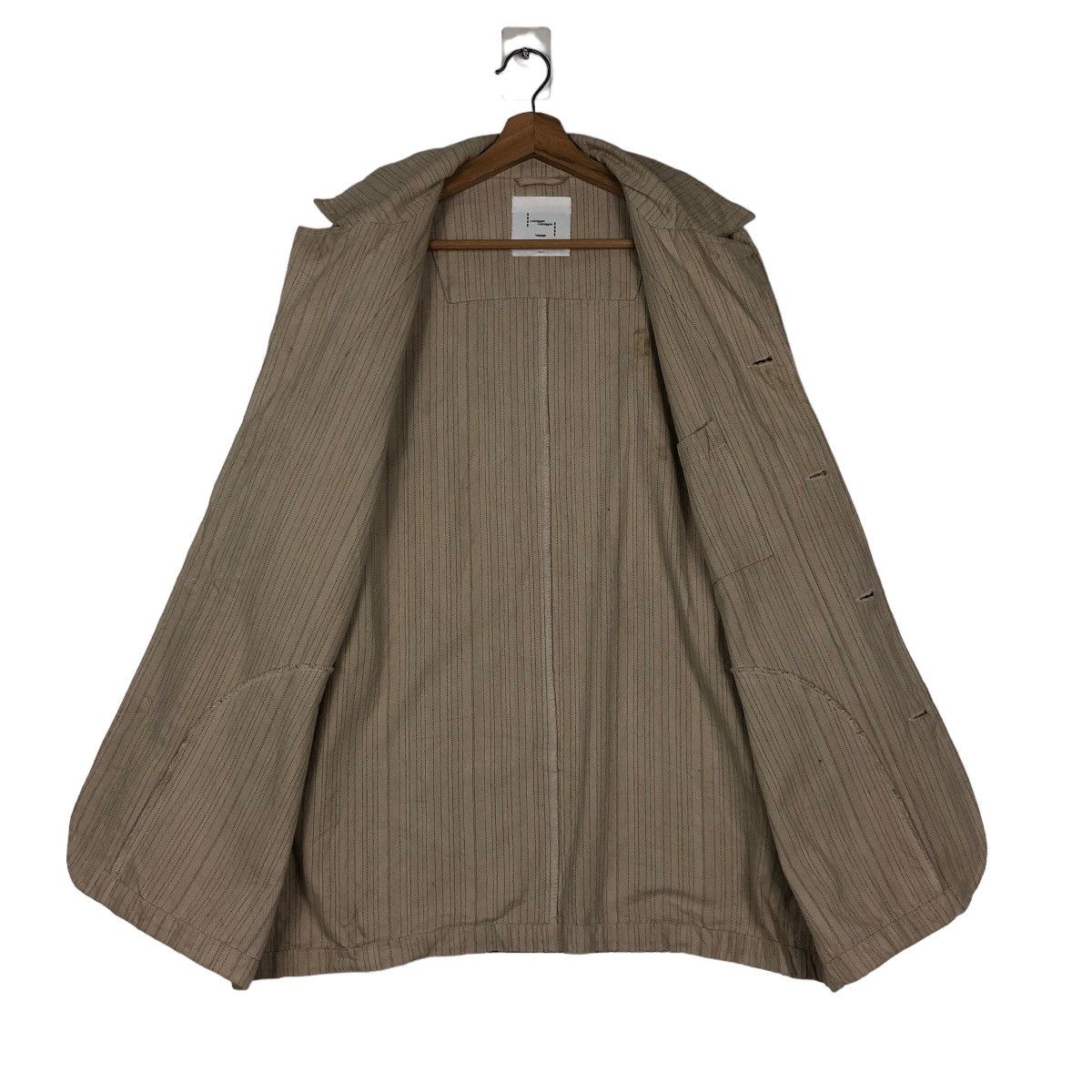 🔥Issey Miyake Design Style Hickory Chore Jacket Vviirrggnn