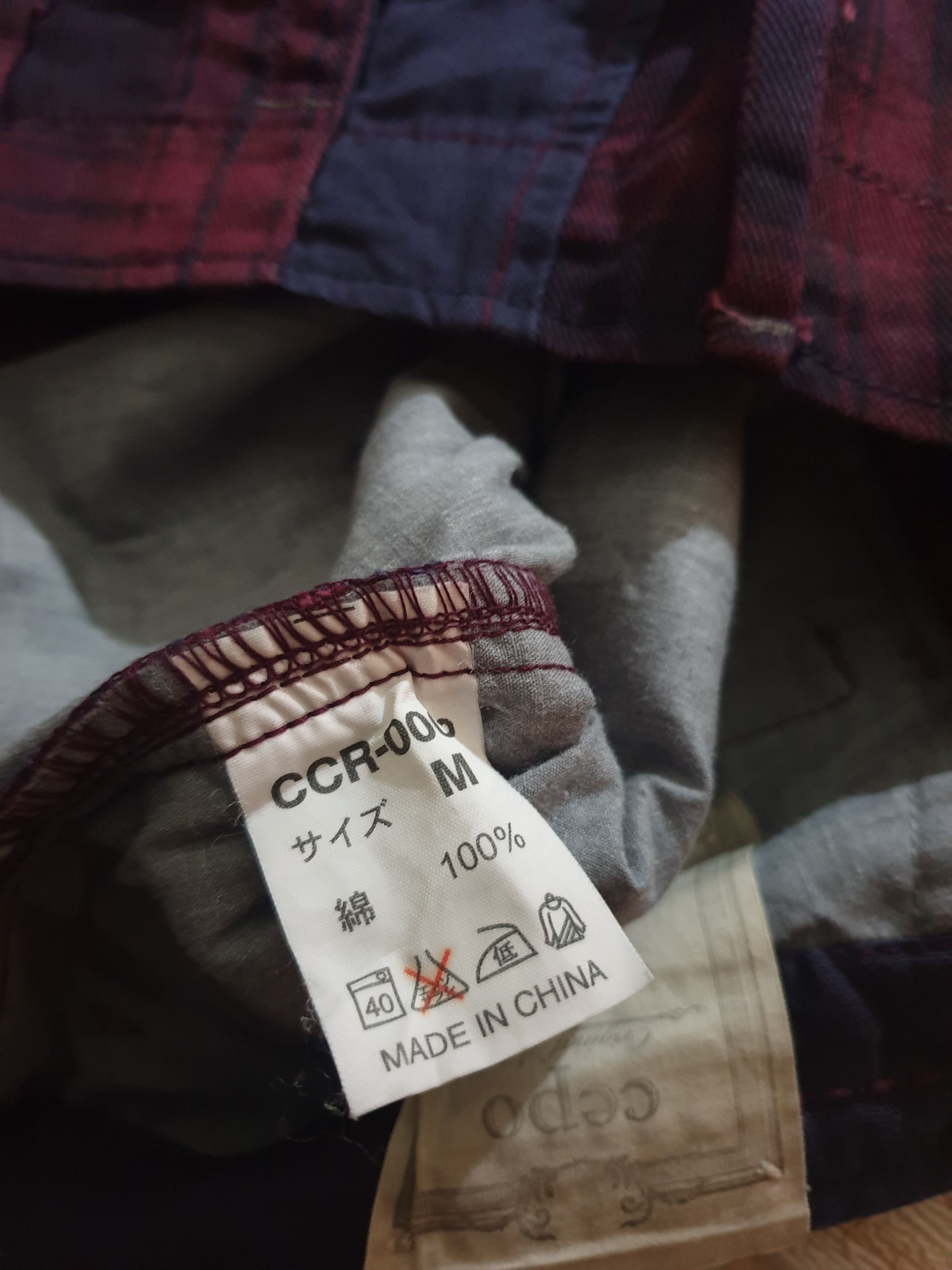 PPFM 💥Cepo checkered punk rock Japanese pant Size US 30 / EU 46 - 3 Thumbnail